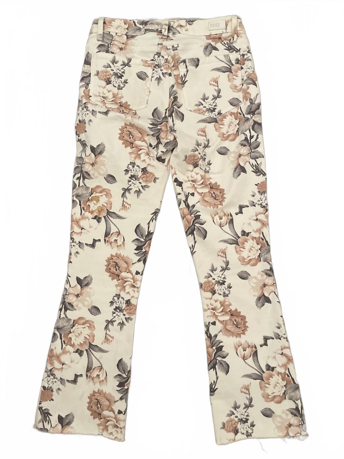Paige Paige Jeans Pants Women's Size 27 Colette Crop Flair Cotton Size 27" / US 4 / IT 40 - 7 Thumbnail