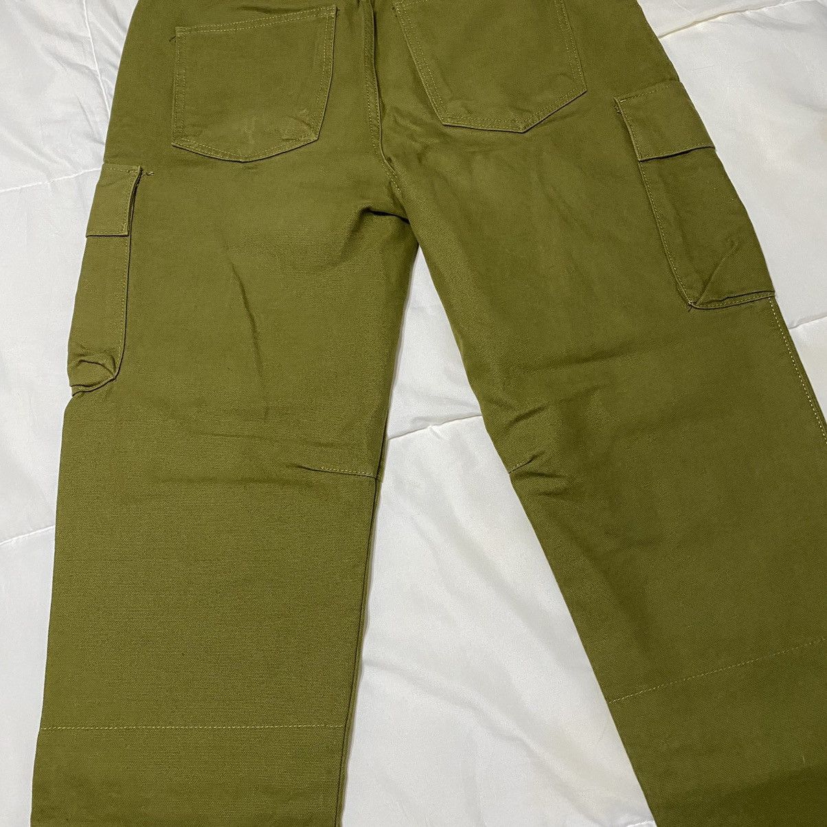 Zara Green Zara Cargo Pants Zara Cargos Size US 32 / EU 48 - 6 Thumbnail
