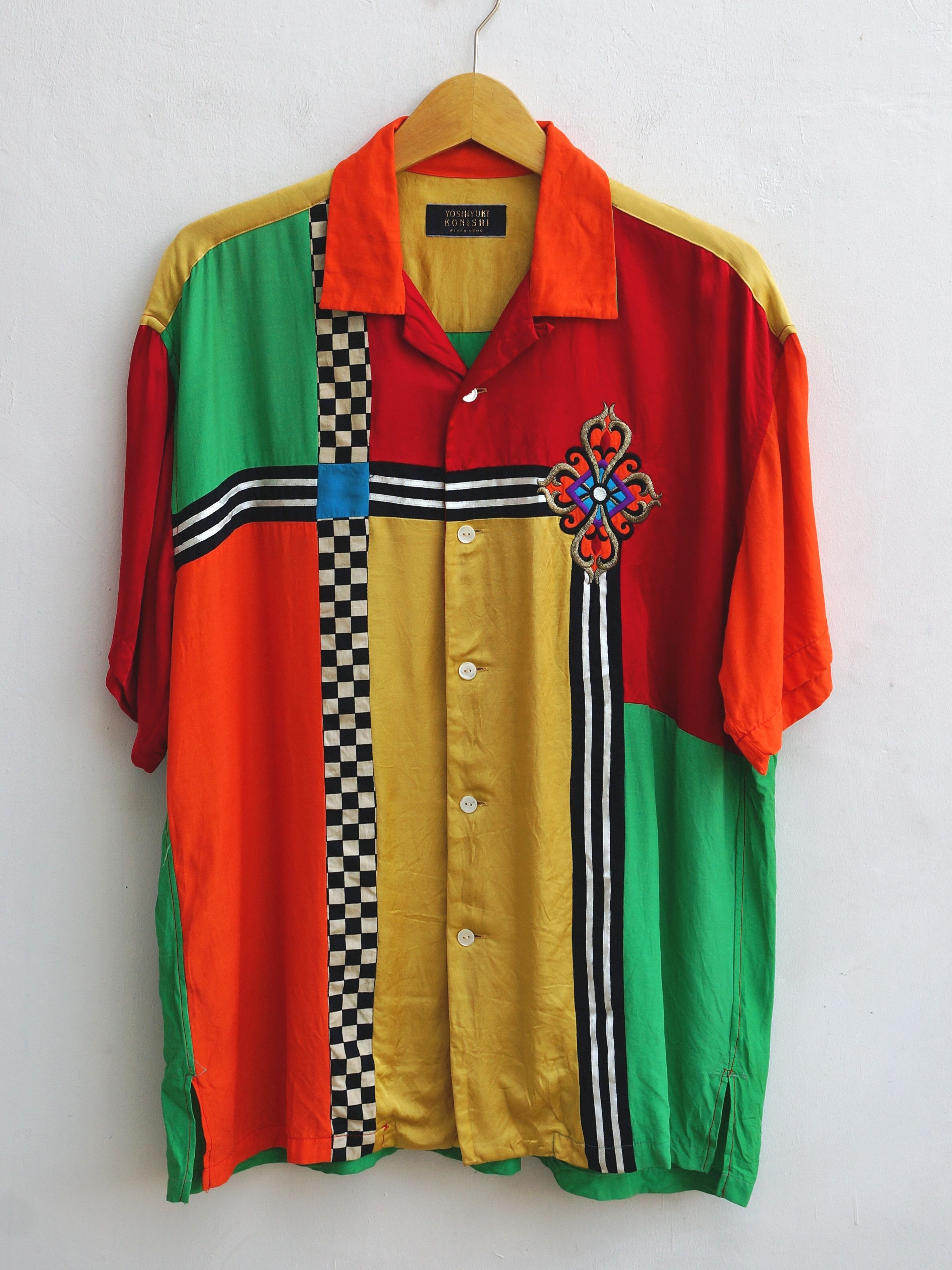 Japanese Brand × Yoshiyuki Konishi Ficce Yoshiyuki Konishi Multicolored Shirt Size US M / EU 48-50 / 2 - 1 Thumbnail
