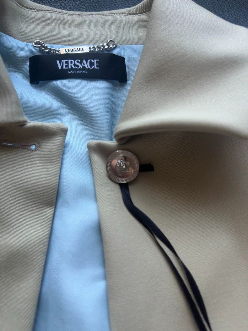 Versace Versace Mid-length trench coat jacket Size S / US 4 / IT 40 - 6 Thumbnail