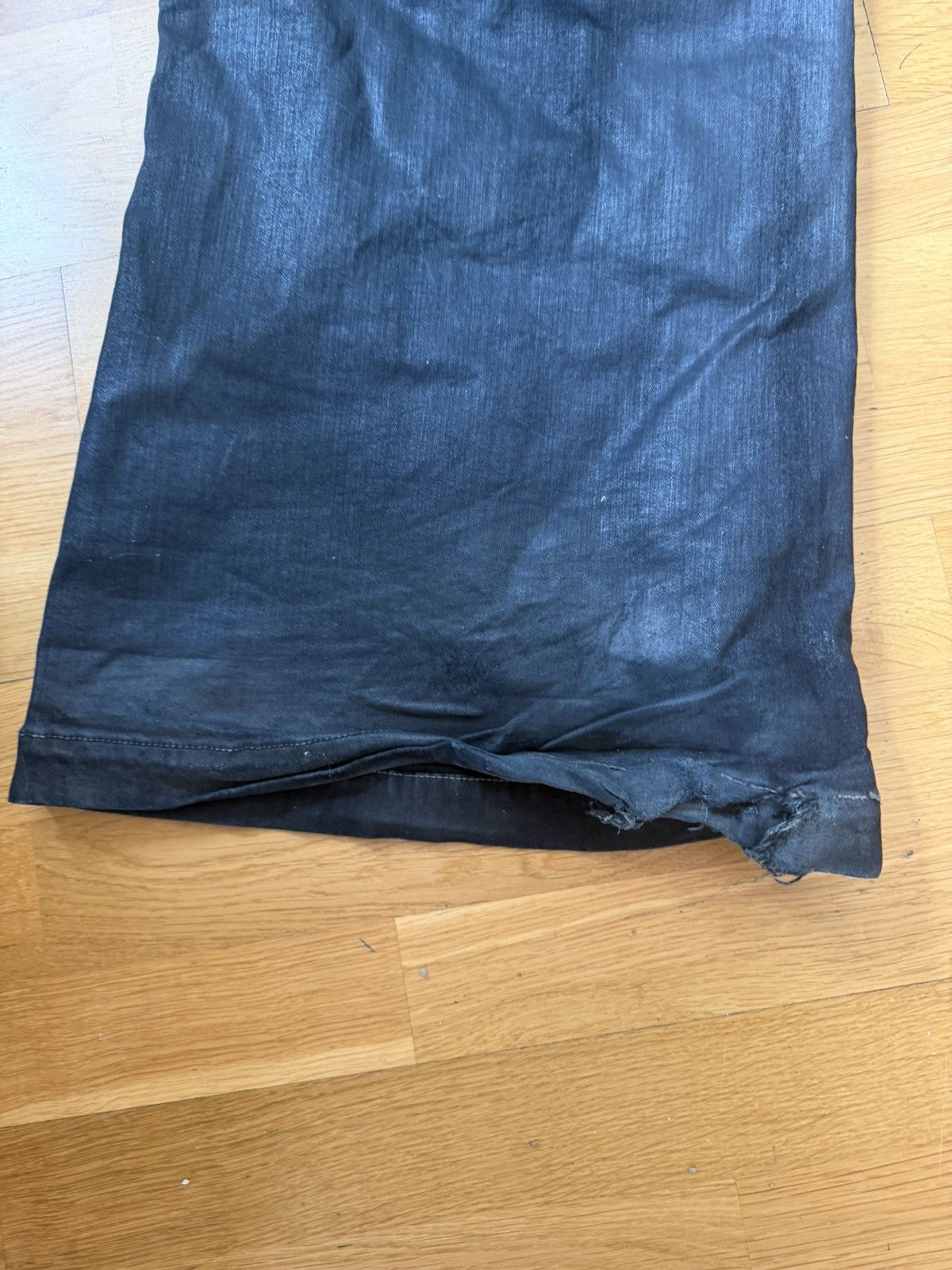 Rick Owens Rick Owens Drkshdw Waxed Jumbo Double Cargobelas Size US 32 / EU 48 - 5 Thumbnail