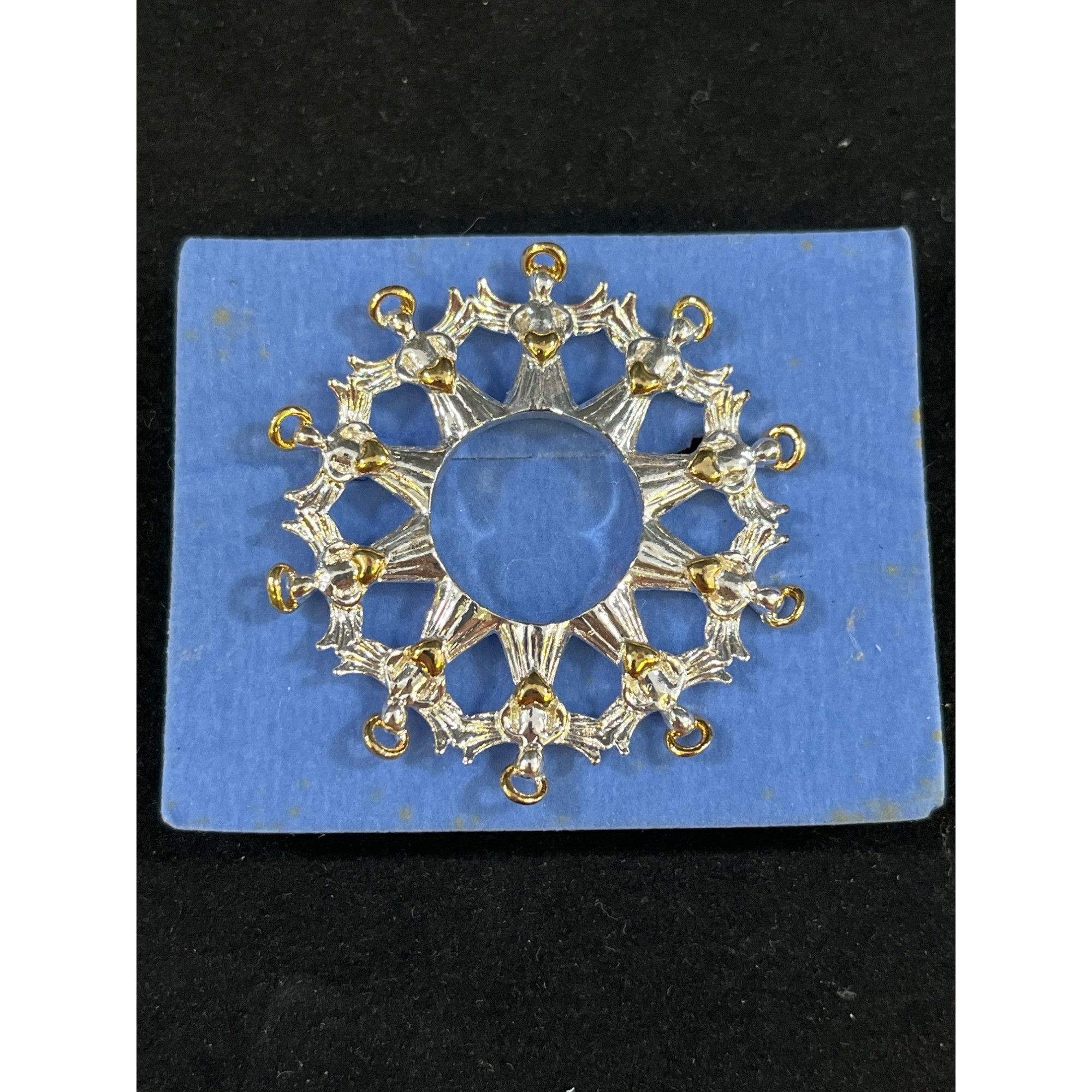 Other Vintage Avon Womens Silver Angels Of Harmony Pin SKU 6437 Size ONE SIZE - 2 Thumbnail