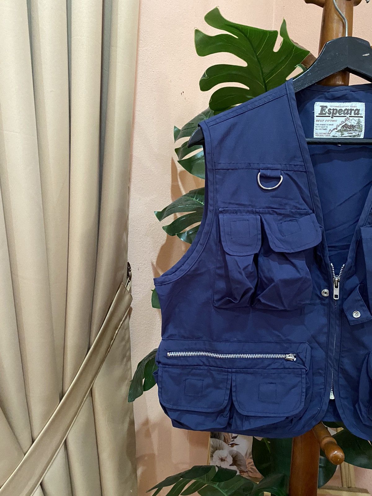 Vintage Espeara Multi-Pocket Utility Vest Fishing & Tactica Vest Size US M / EU 48-50 / 2 - 6 Thumbnail