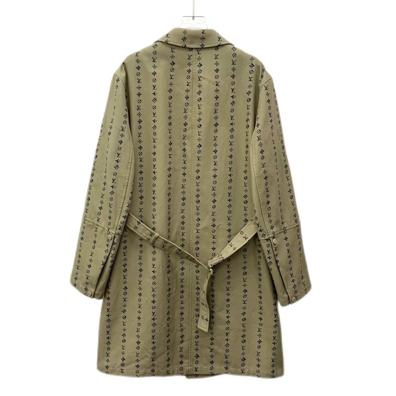 Louis Vuitton Louis Vuitton 22 brown logo presbyopic striped cotton lape Size US M / EU 48-50 / 2 - 2 Thumbnail