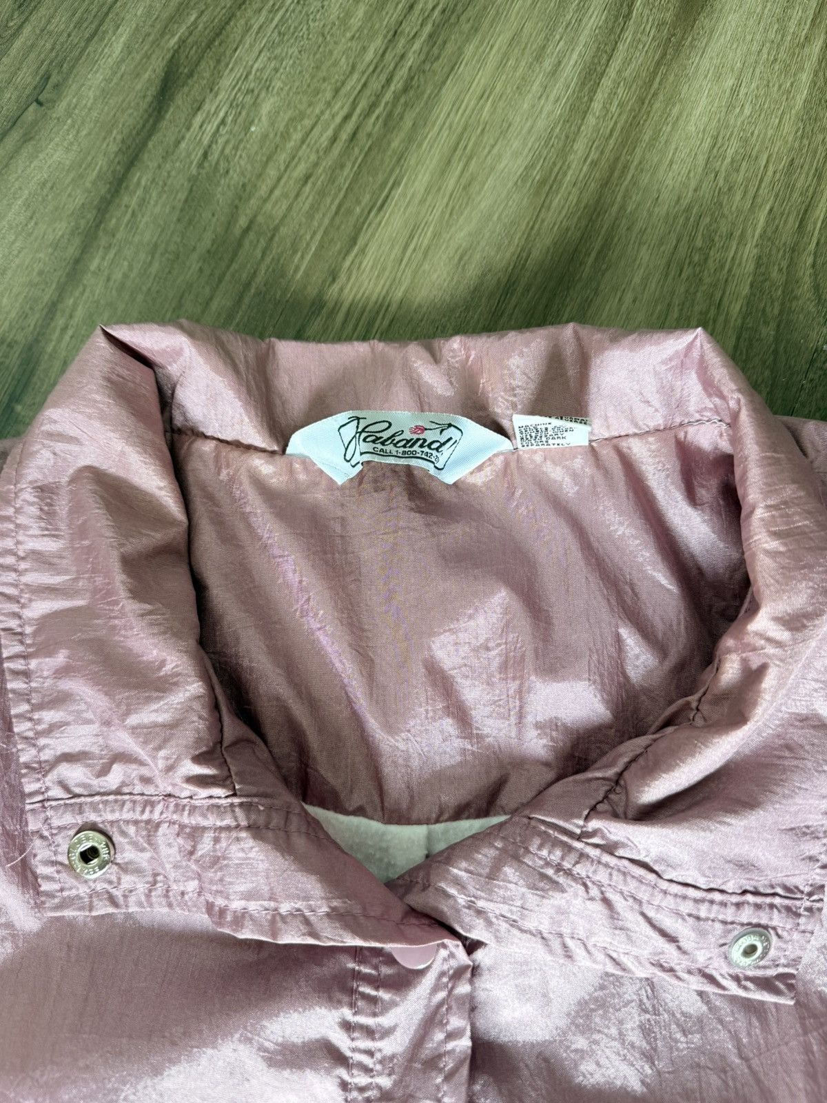 Haband Vintage Haband Jacket Womens Pink Windbreaker 2XL 80s 90s Size XXL / US 16-18 / IT 52-54 - 3 Thumbnail