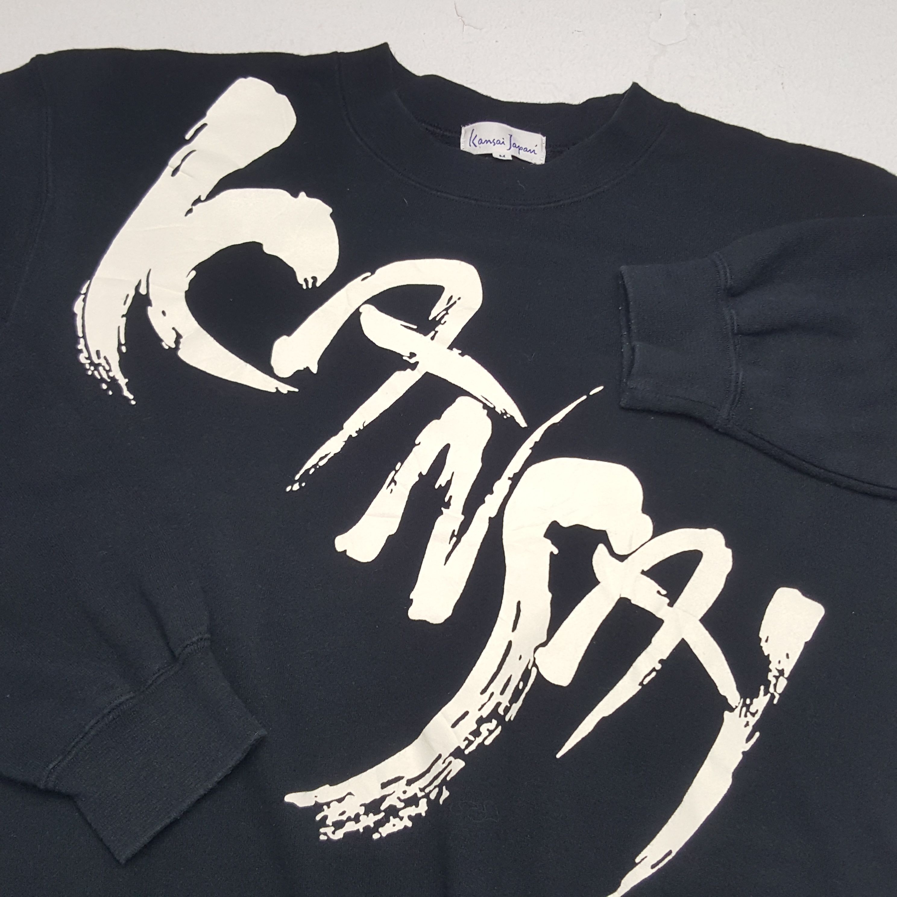 Kansai Yamamoto × Vintage Vintage Kansai Japan Big Logo Spell Out Sweatshirt Size US S / EU 44-46 / 1 - 6 Thumbnail