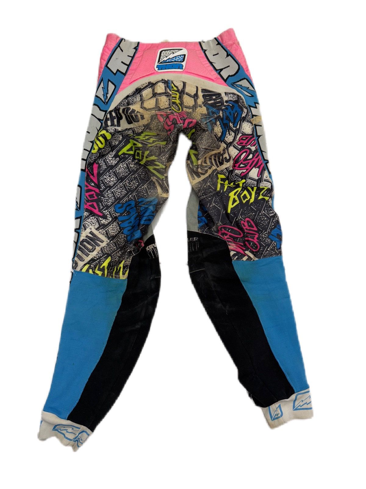 Fox Racing Thor Motocross Pants Vintage MX Racing Gear Y2K Moto Biker Size US 31 - 2 Thumbnail