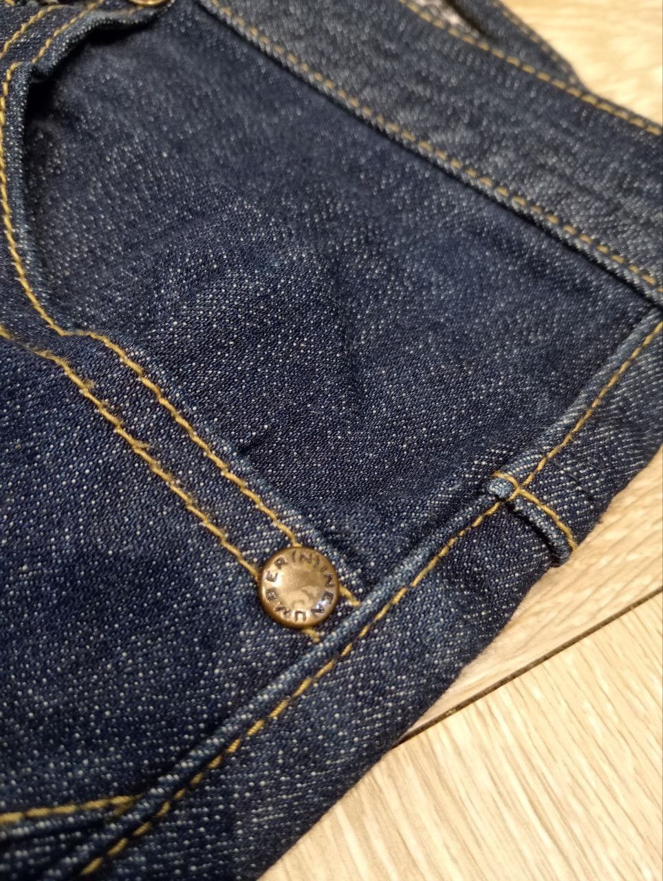 Number (N)ine NUMBER NINE JAPAN INDIGO STRETCH DENIM PANTS Size US 30 / EU 46 - 8 Thumbnail