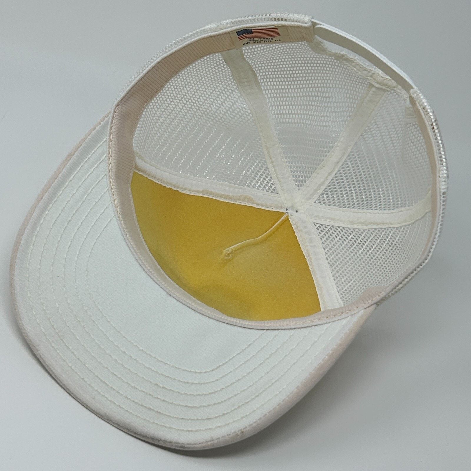 Vintage Vintage 80s PT Trucker Hat Baseball Cap Scrambled Eggs White Size ONE SIZE - 4 Thumbnail