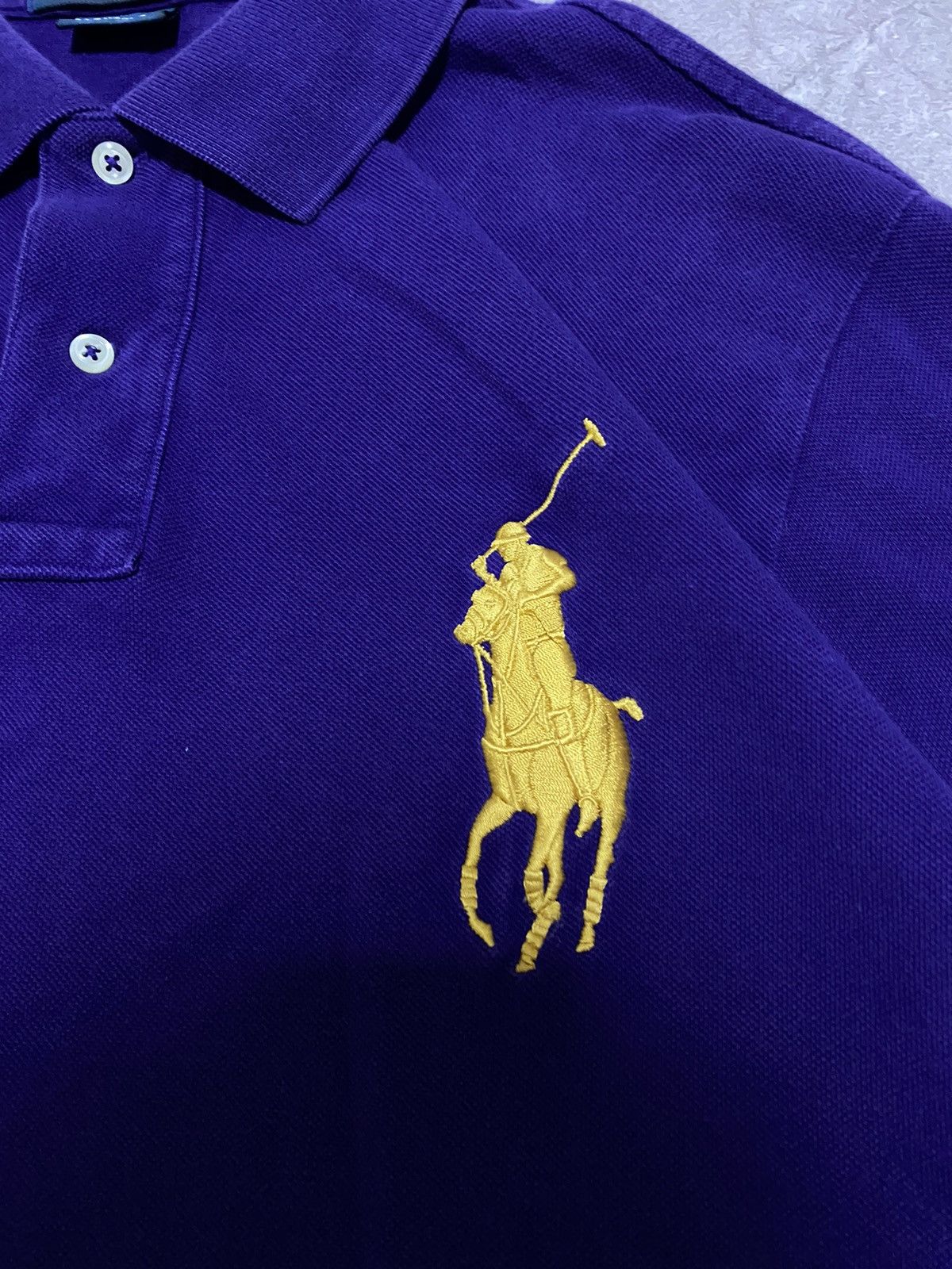 Polo Ralph Lauren × Ralph Lauren × Vintage Vintage 90s Polo Ralph Lauren Big Pony #3 Polo Chief Keef Size US L / EU 52-54 / 3 - 5 Thumbnail