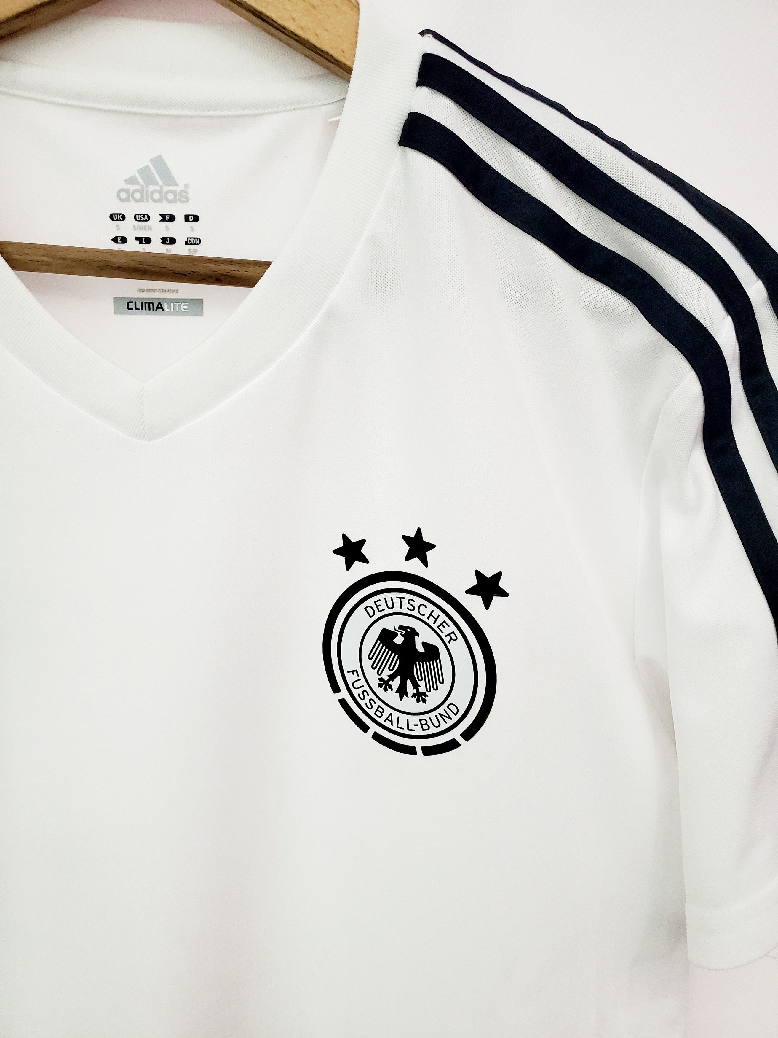 Adidas Germany National World Cup Soccer Jersey size S Size US S / EU 44-46 / 1 - 2 Thumbnail