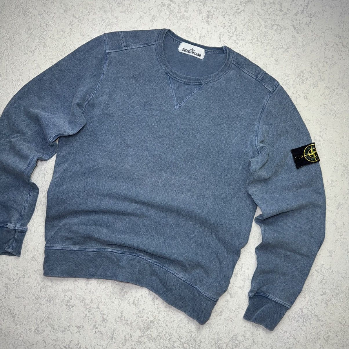Stone Island Stone Island Navy Blue Sweatshirt Size US S / EU 44-46 / 1 - 1 Thumbnail