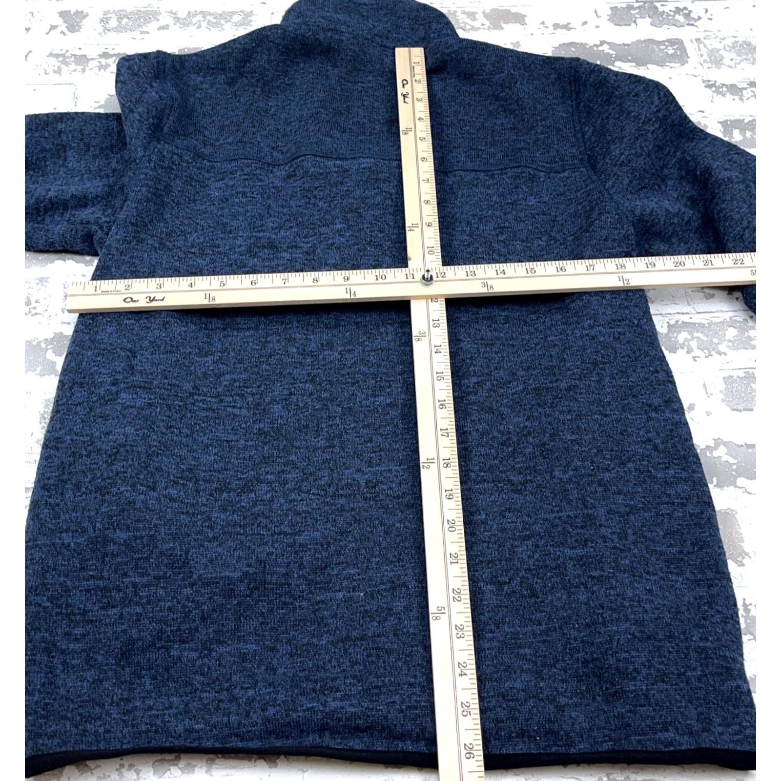 Eddie Bauer Eddie Bauer Sweater Men M Blue 1/4 Zip Pullover Knit Classic Modern Regular Fit Lightweight All Seasons Size US M / EU 48-50 / 2 - 7 Thumbnail