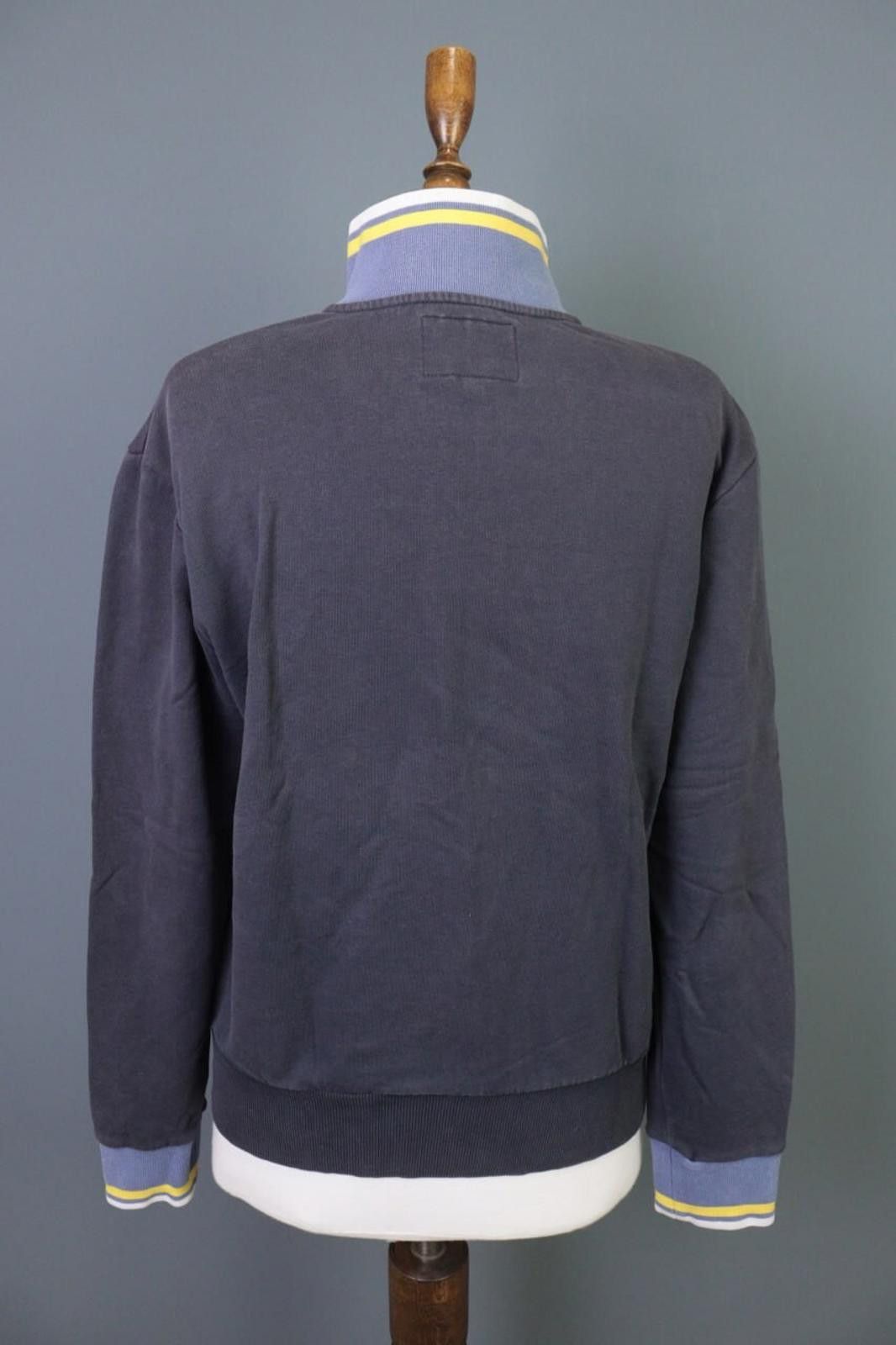 La Martina La Martina Blue Full Zip Long Sleeve Sweater Size M Size M / US 6-8 / IT 42-44 - 10 Thumbnail