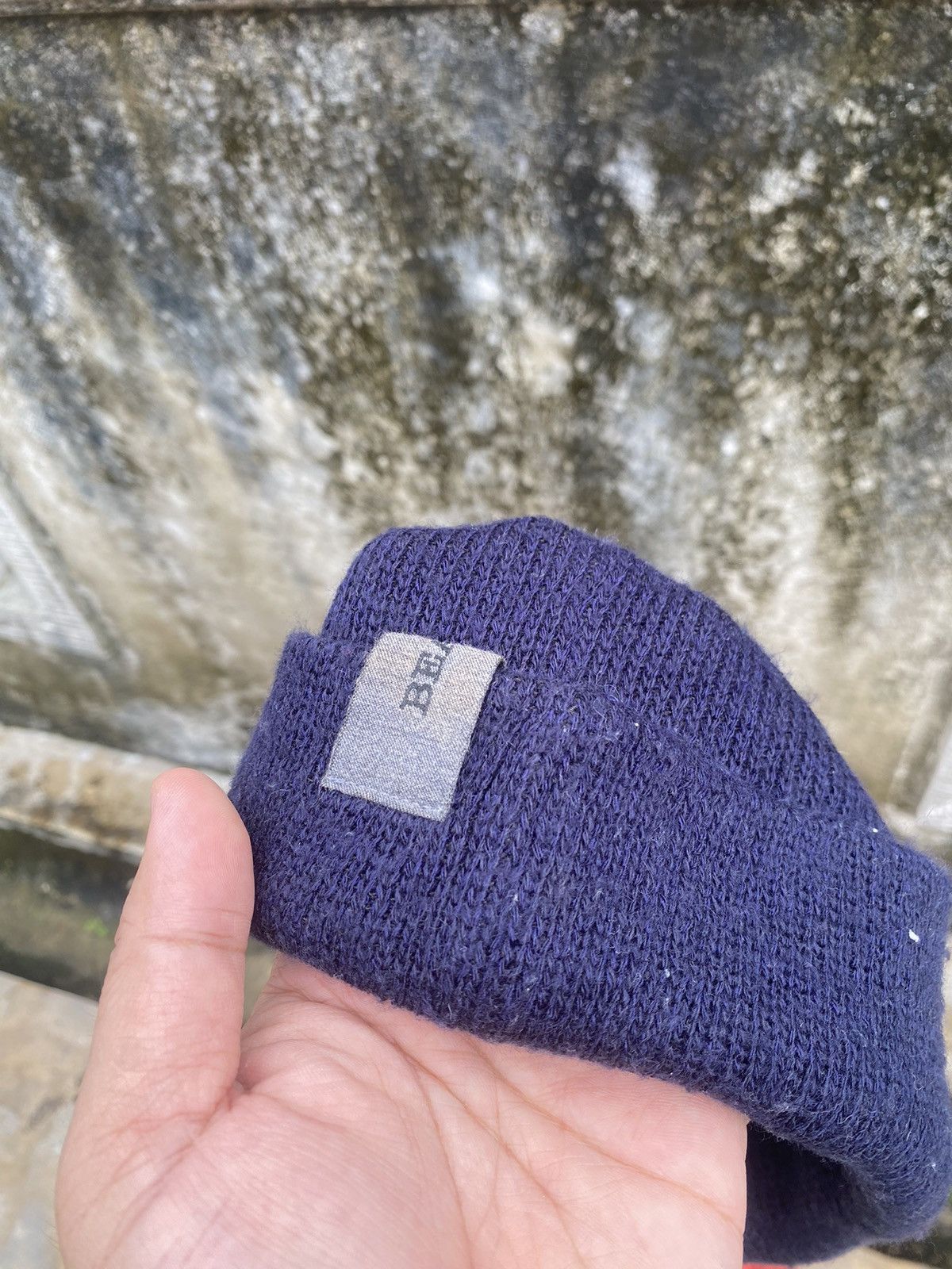 Beams Plus Beams BMS Spellout Beanie Hat Size ONE SIZE - 5 Thumbnail