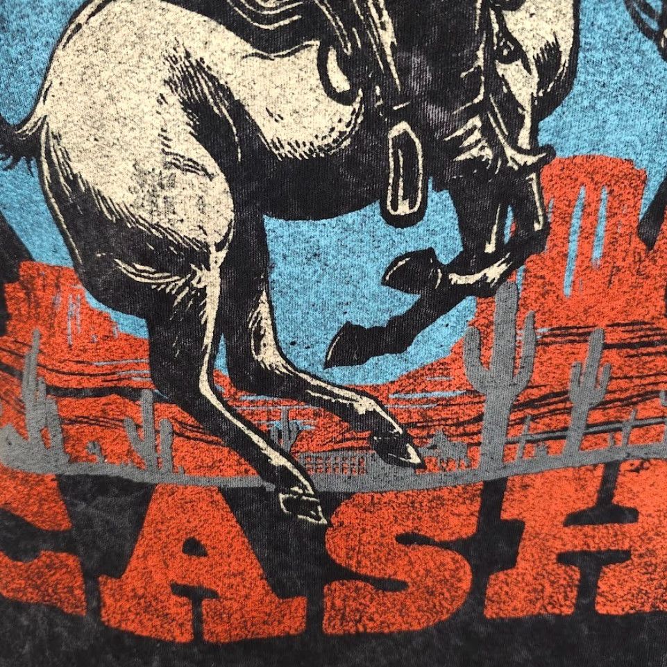 Vintage VINTAGE Johnny Cash Shirt Mens Small Gray Cowboy Country Music Size US S / EU 44-46 / 1 - 4 Thumbnail