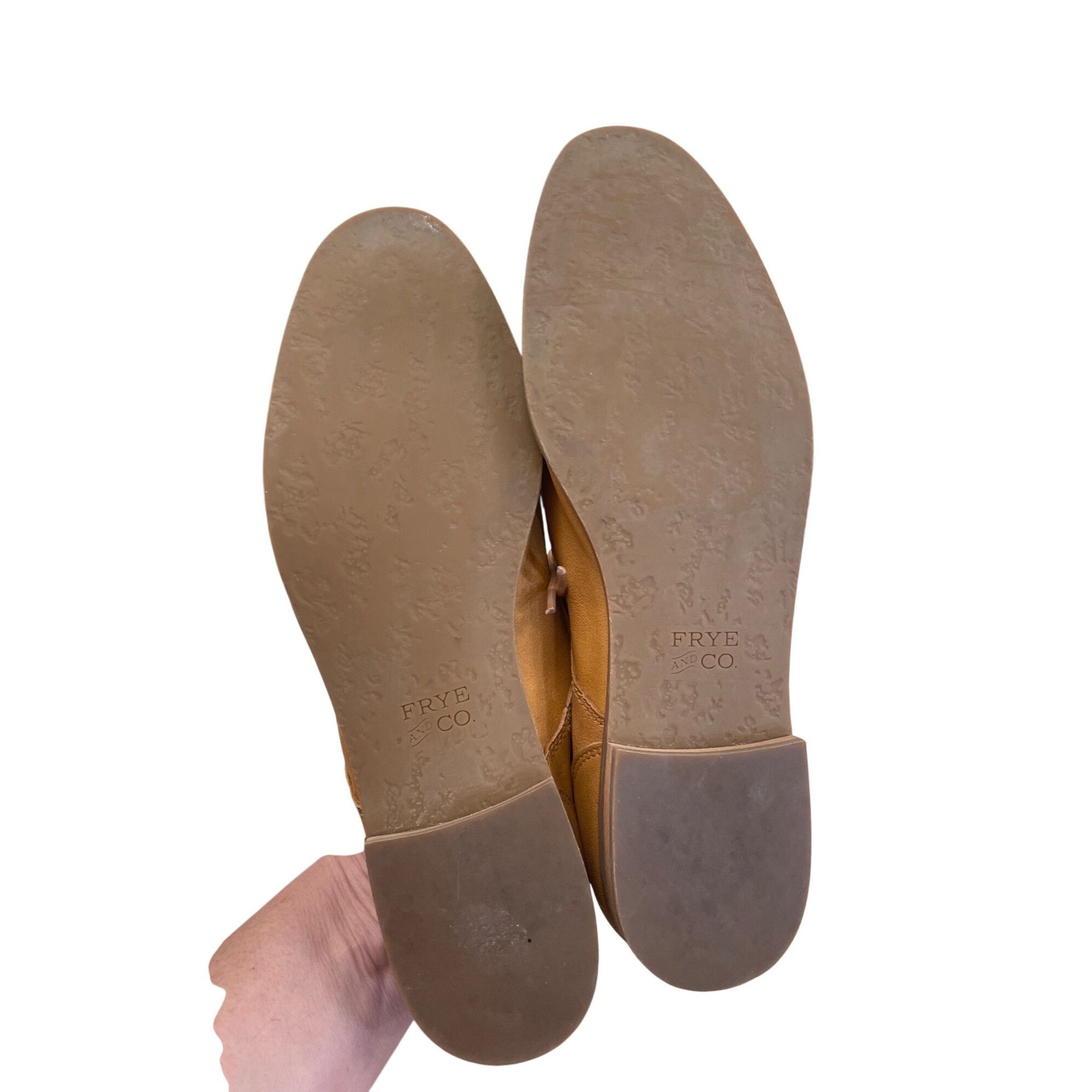 Frye Frye & Co Womens Brown Leather Lace-Up Oxford Flat Shoes Siz Size US 10 / IT 40 - 7 Thumbnail