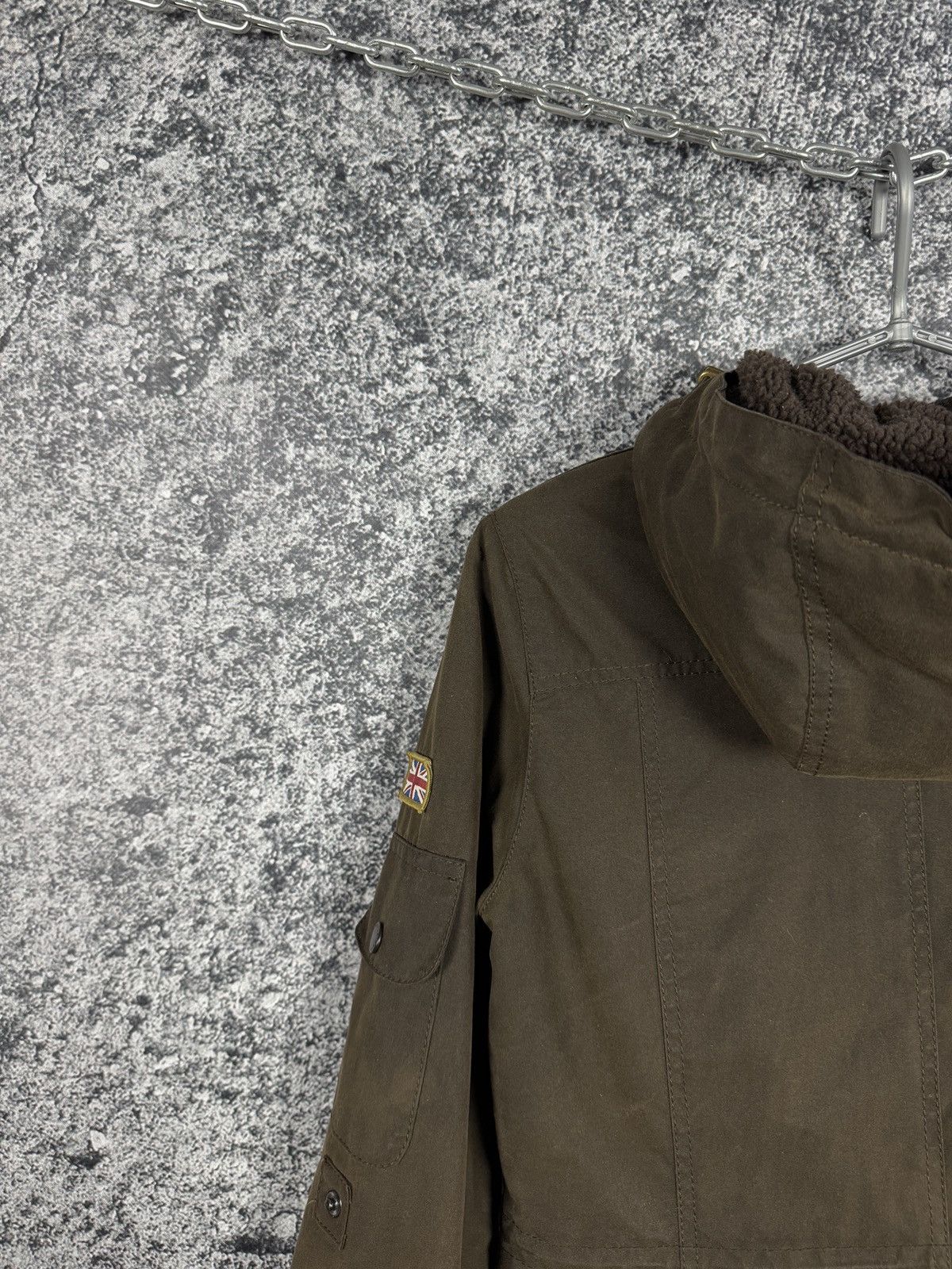 Barbour Barbour Winter Force Parka Wax Jacket Waxed Cotton Size UK 8 Size S / US 4 / IT 40 - 16 Thumbnail