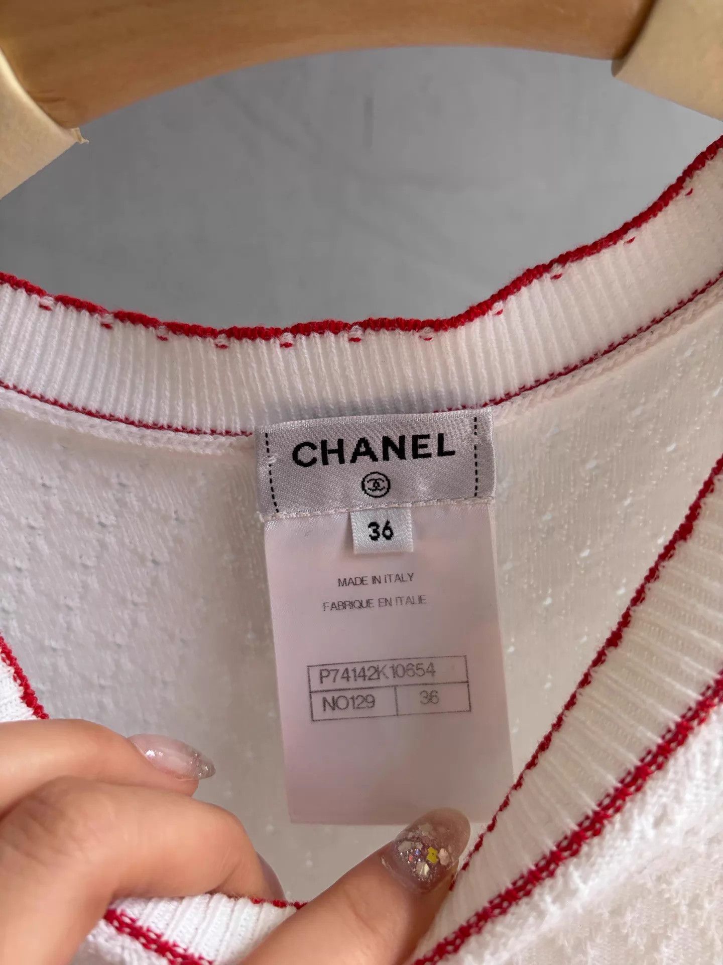 Chanel Chanel 23C S/Sleeve Fitted Dress Deadstock 36 Size XS / US 0-2 / IT 36-38 - 3 Thumbnail