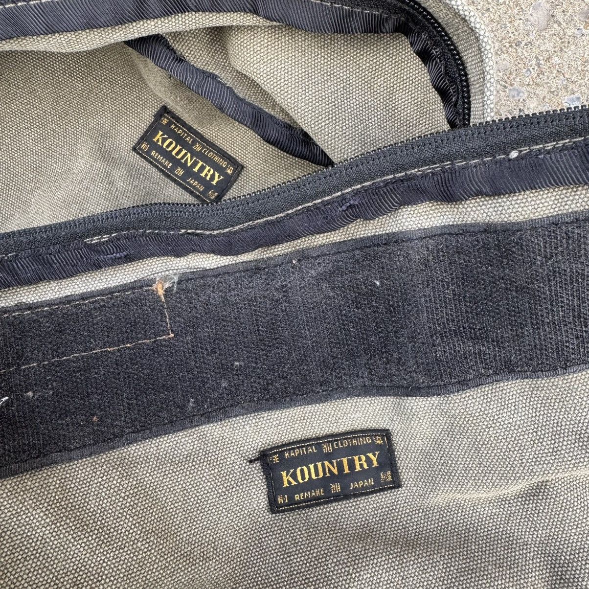 Kapital Kountry Kapital No. 4 Canvas Two-In-One Military Backpack (Remake) Size ONE SIZE - 6 Thumbnail