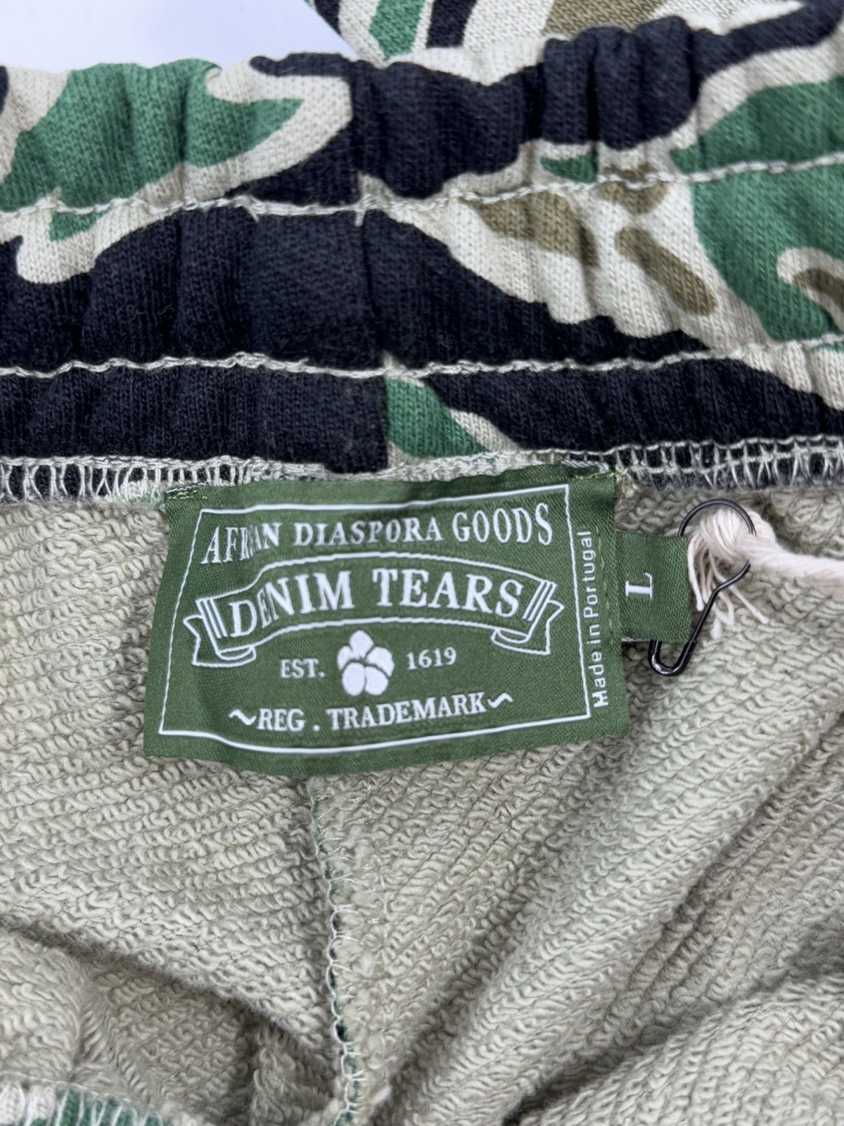 DENIM TEARS CAMOUFLAGE SWEATPANTS Size US 34 / EU 50 - 5 Thumbnail