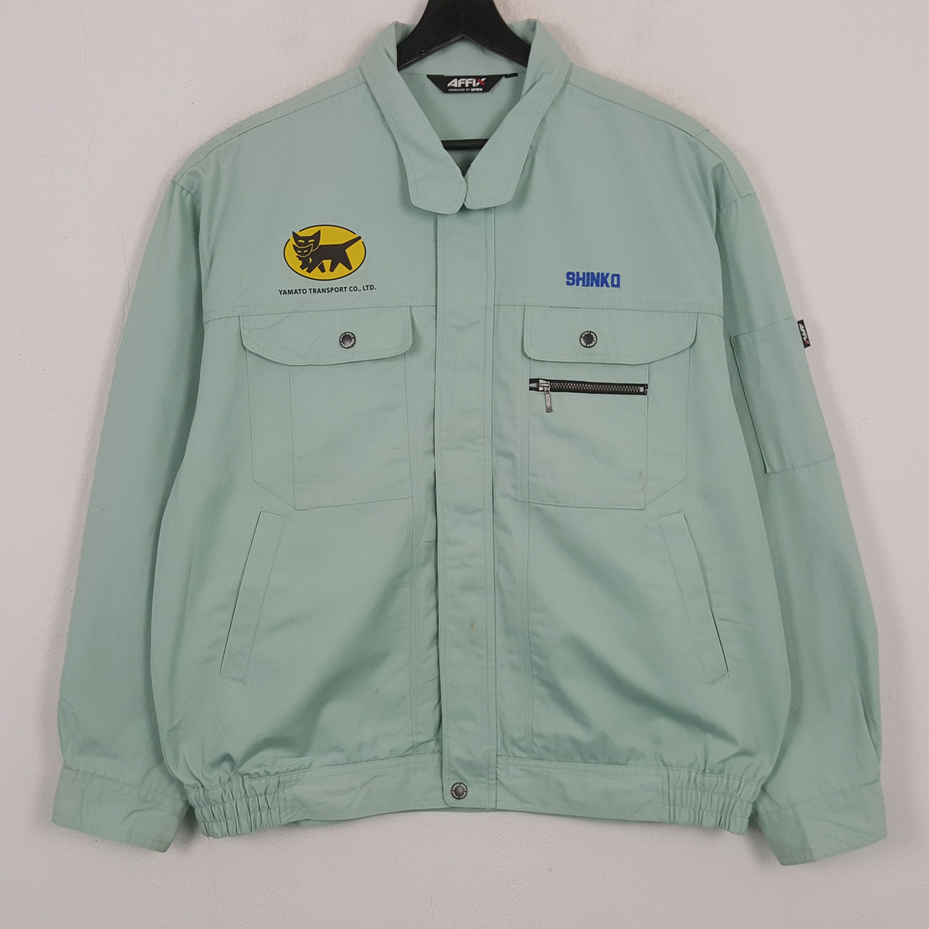 Vintage Yamato Transport Co LTD Workwear Custom Art Jacket RR15 Size US XL / EU 56 / 4 - 3 Thumbnail