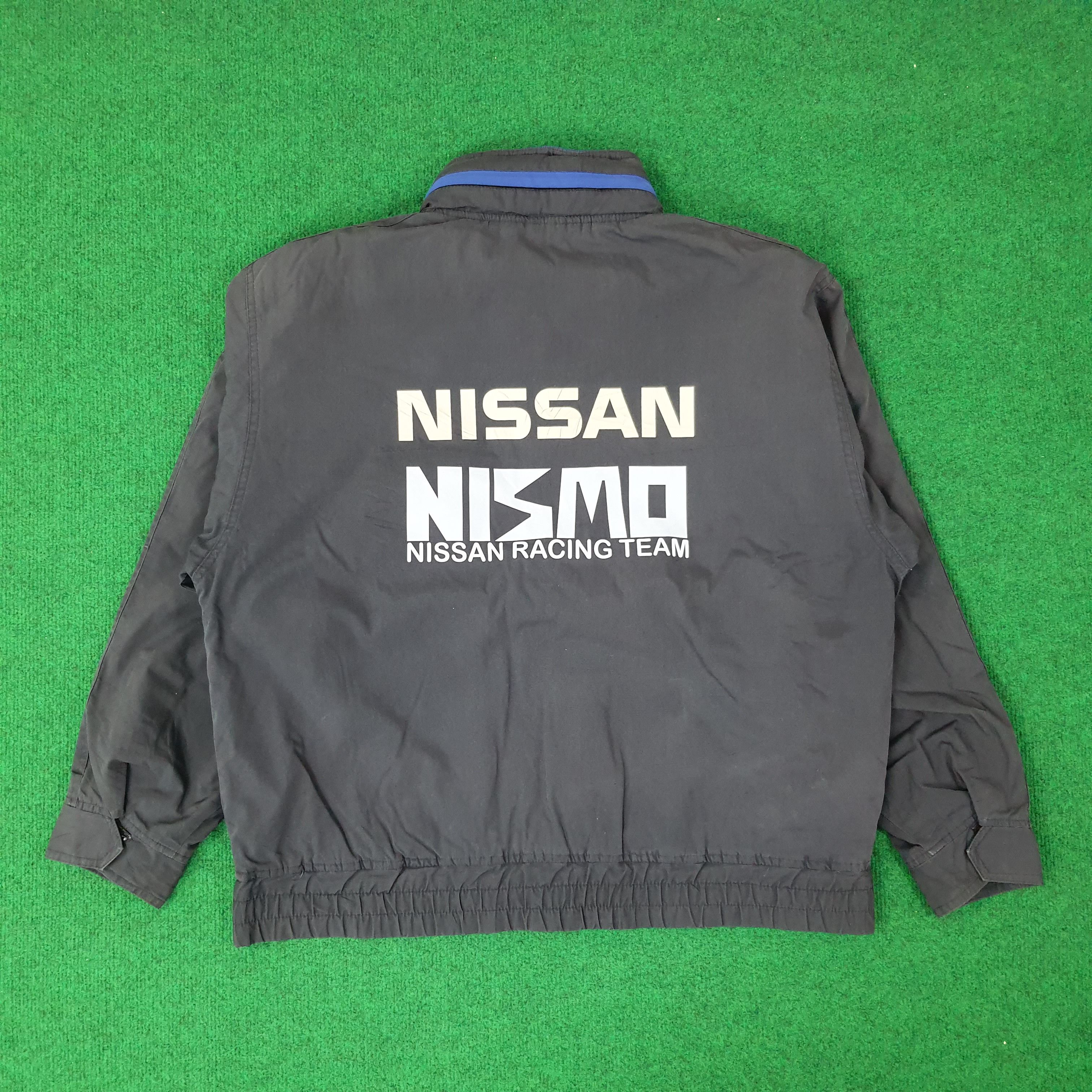 Japanese Brand Vintage NISSAN Racing Jacket Custom Logo Jacket C254N23 Size US L / EU 52-54 / 3 - 1 Thumbnail