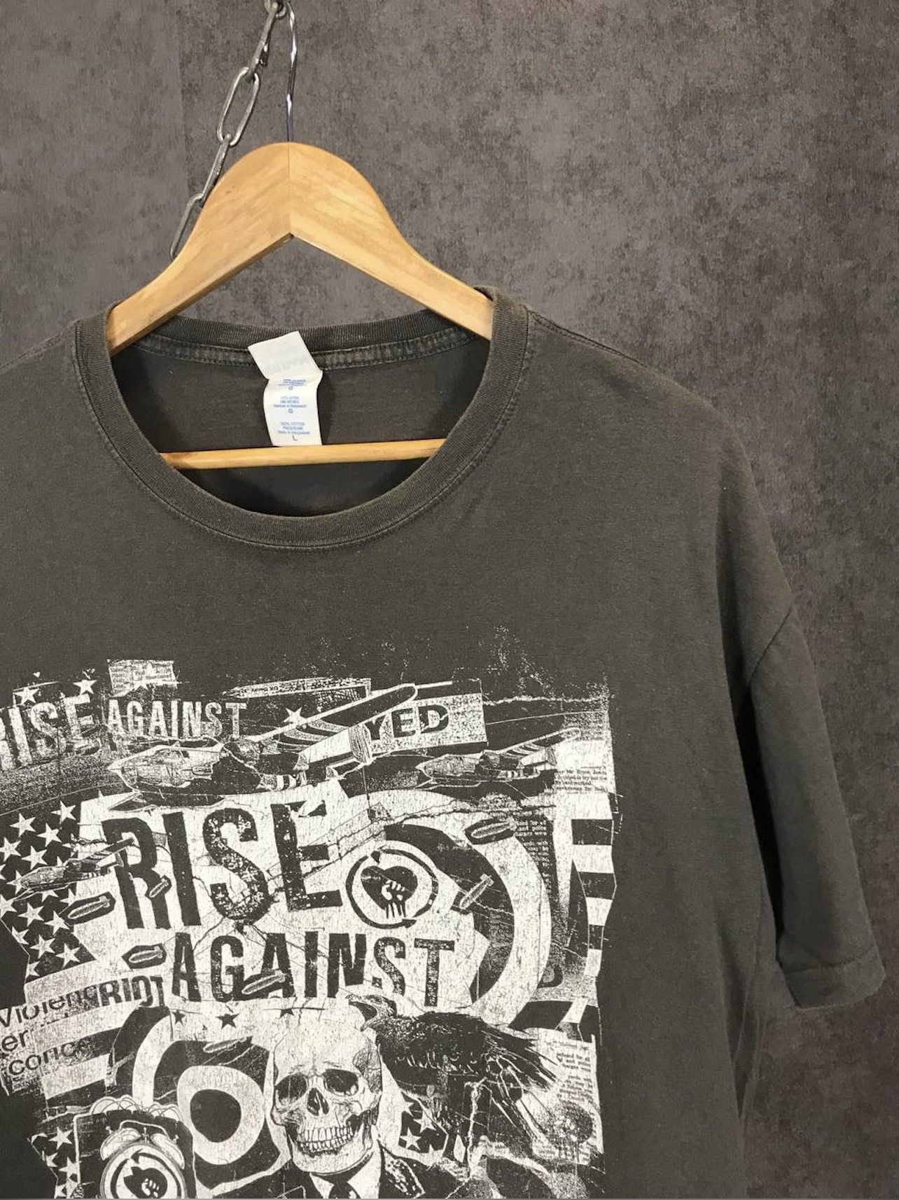 Band Tees Rise Against rock band tee Size US L / EU 52-54 / 3 - 3 Thumbnail