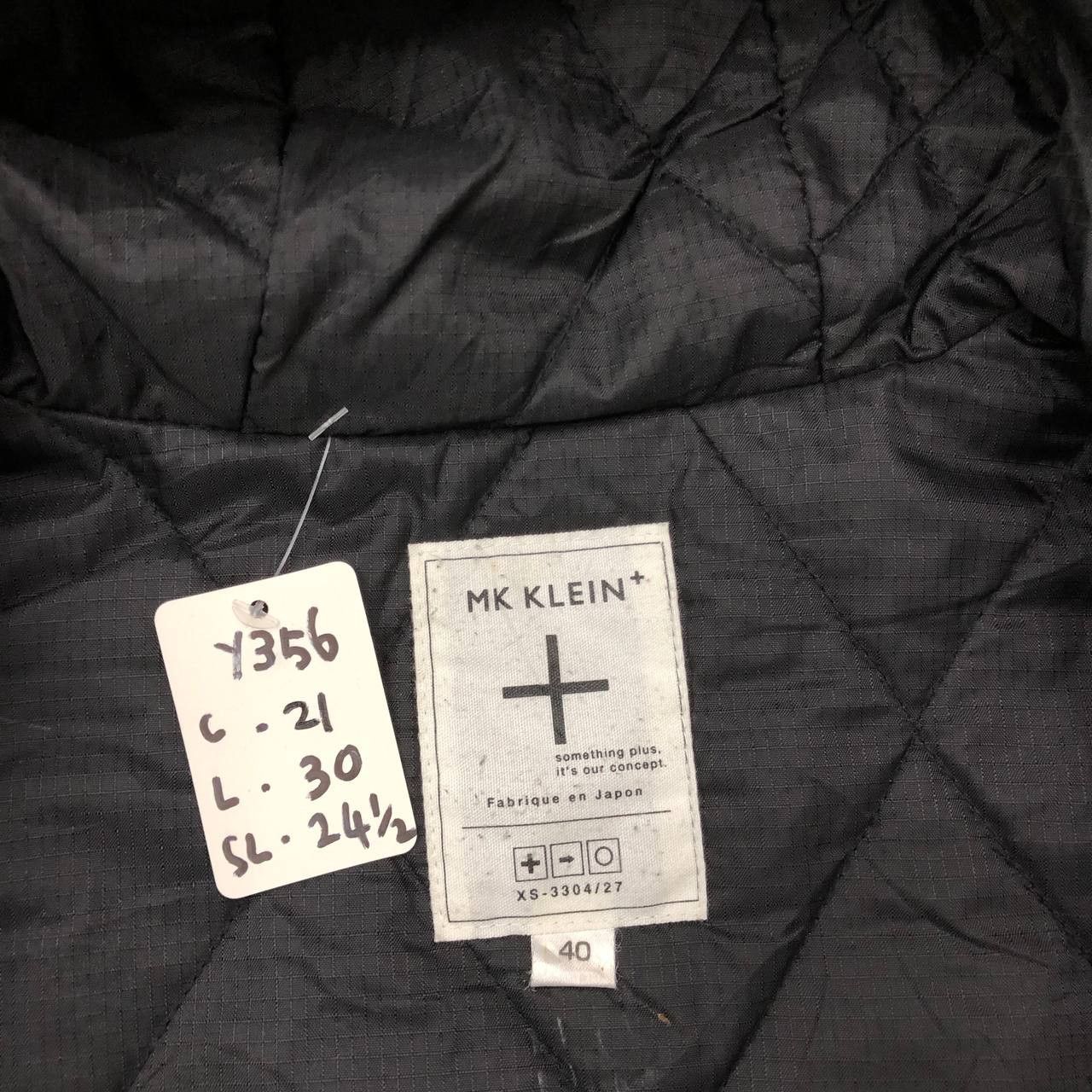 Japanese Brand × Michel Klein Y356 MK KLEIN QUILTED JACKET Size S / US 4 / IT 40 - 9 Thumbnail