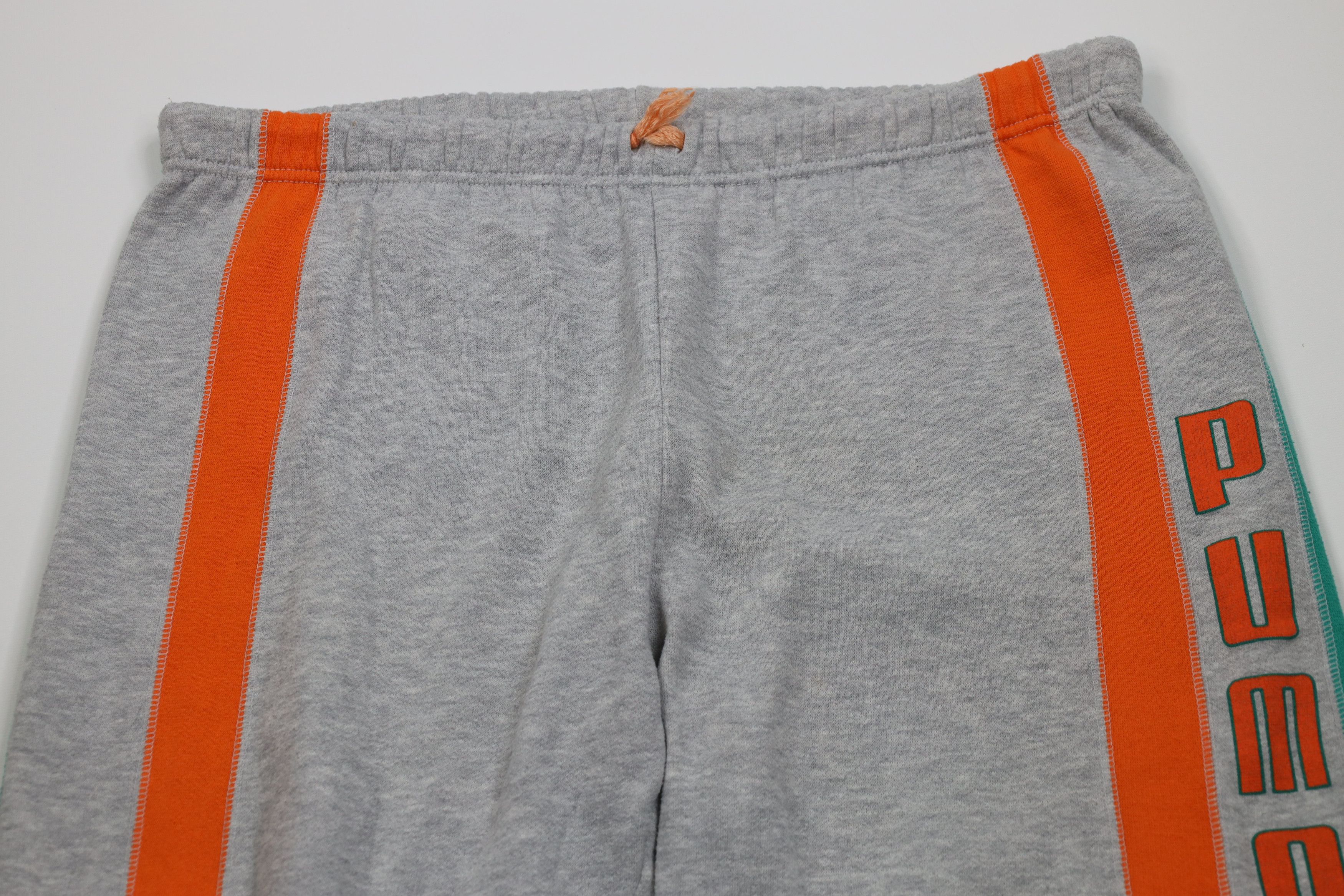 Puma Vintage 80s 90s Puma Triblend Sweatpants Joggers Pants Gray Size US 36 / EU 52 - 2 Thumbnail