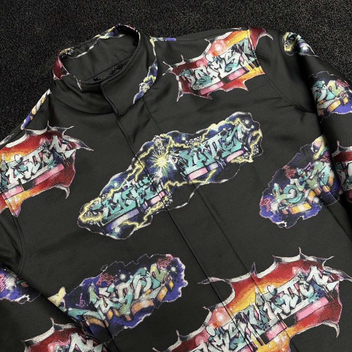 Louis Vuitton Louis Vuitton LV Virgil Abloh Graffiti Blouson Jacket IT50 Size US M / EU 48-50 / 2 - 2 Thumbnail