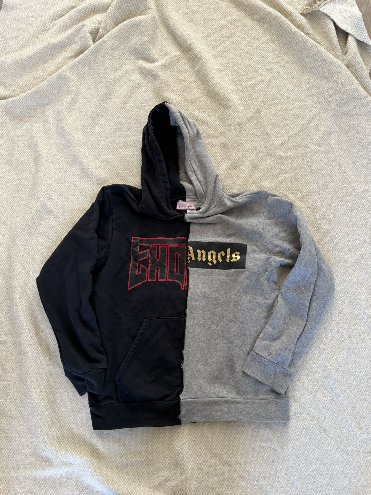 Palm Angels Palm Angels Half & Half Split Hoodie Size US M / EU 48-50 / 2 - 1 Thumbnail
