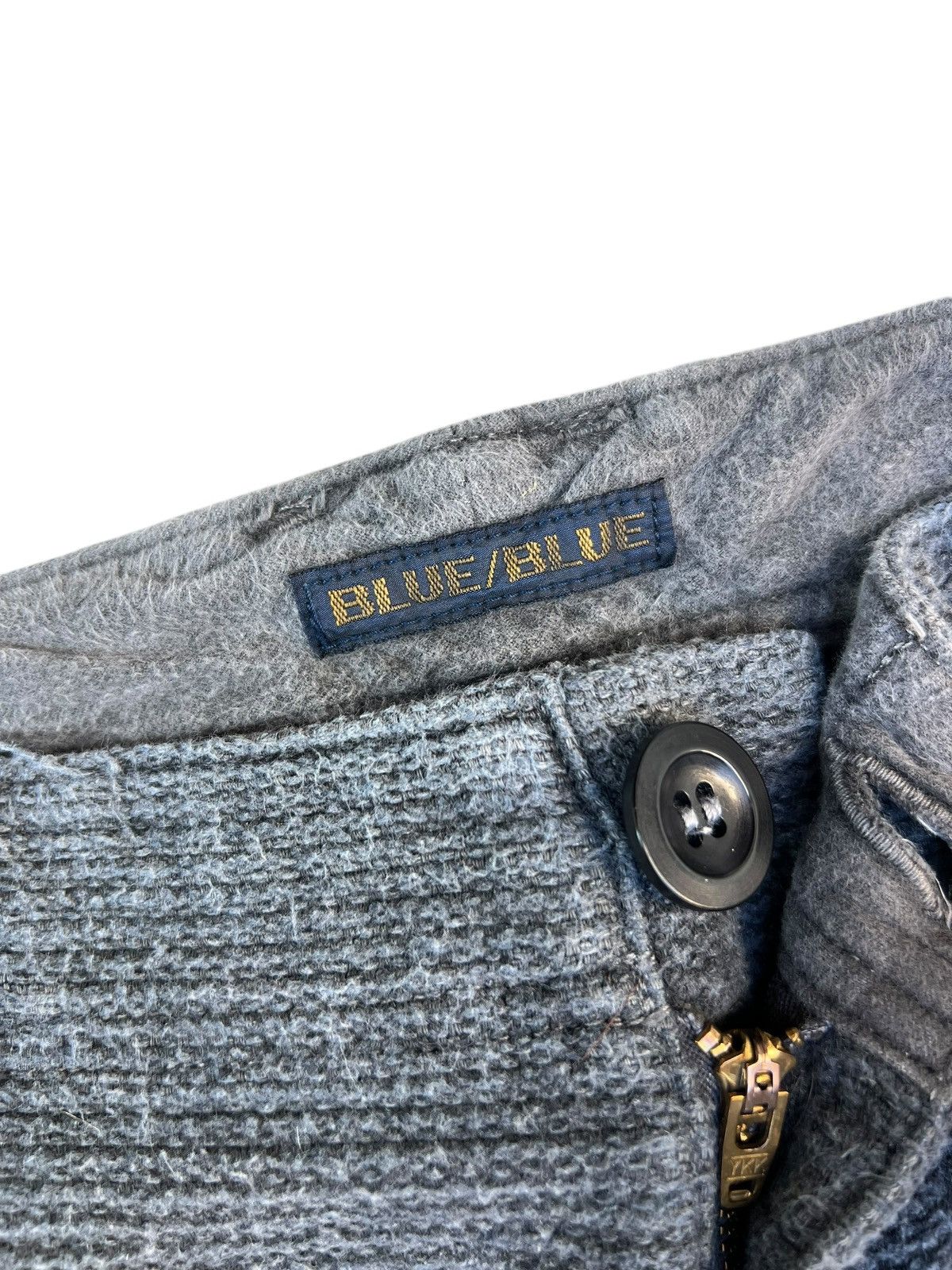 Blue Blue Japan Blue Blue Japan Mother Nature Recycle Fiber Stripes Pant Size US 31 - 7 Thumbnail