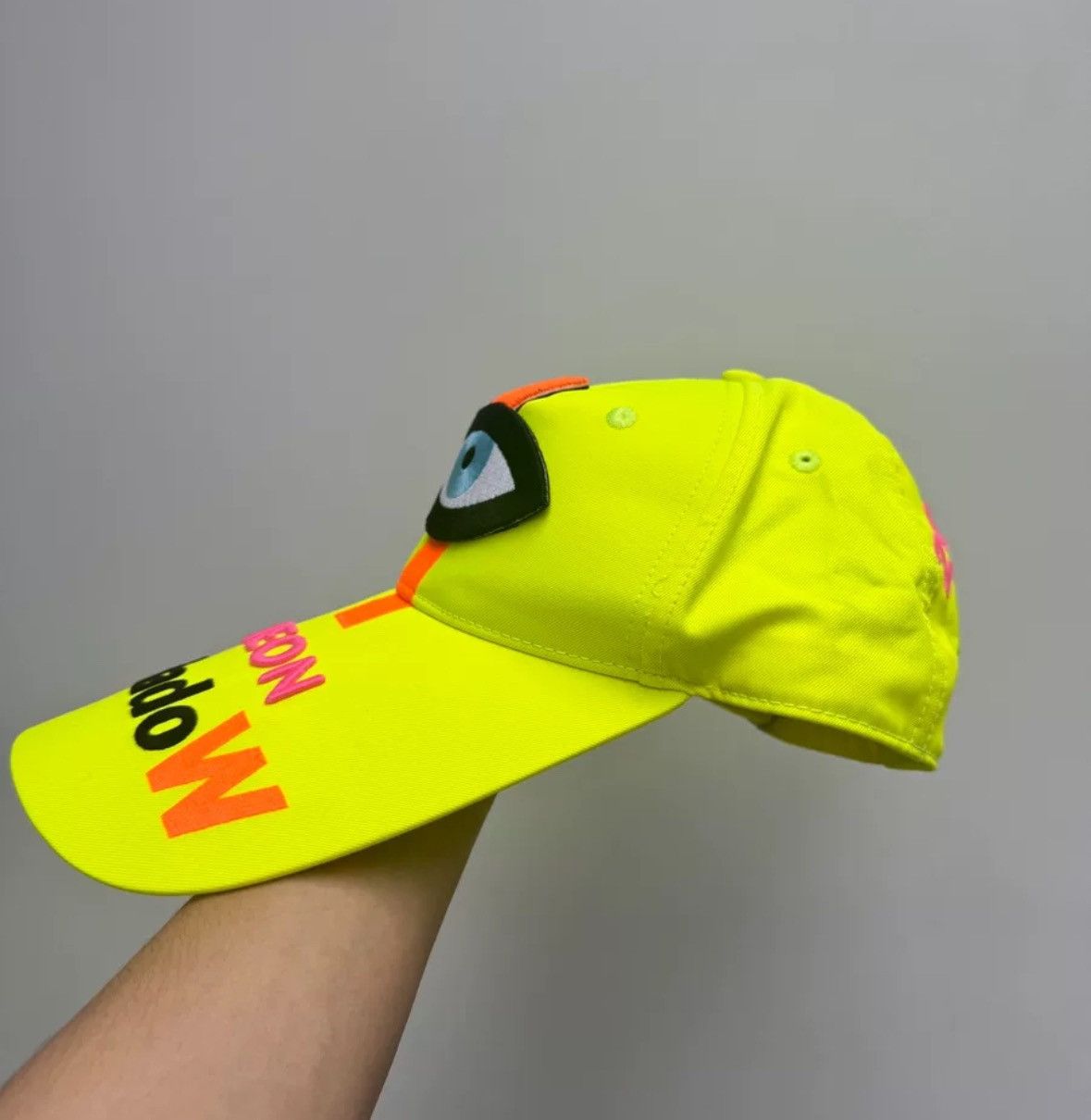 Walter Van Beirendonck Walter Van Beirendonck Big brimmed Eye Embroidered Hat Size ONE SIZE - 3 Thumbnail