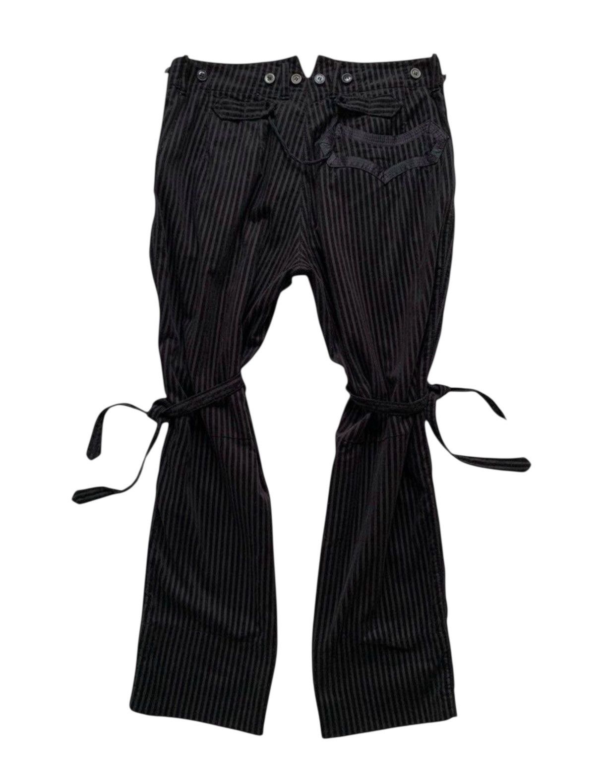 Number (N)ine 09SS Number Nine Velvet Bondage Pant Size US 34 / EU 50 - 3 Thumbnail