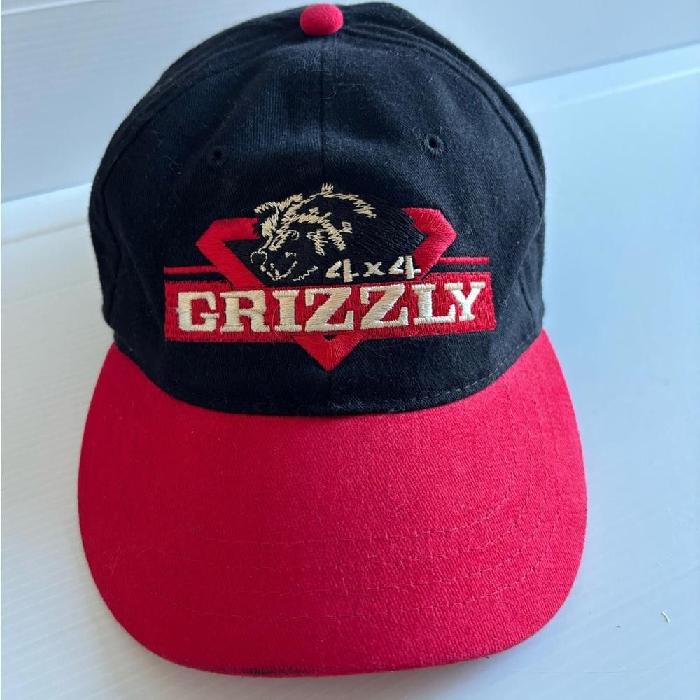 Yamaha Vintage Grizzly 4x4 Yamaha Red Snapback Hat Size ONE SIZE - 1 Thumbnail