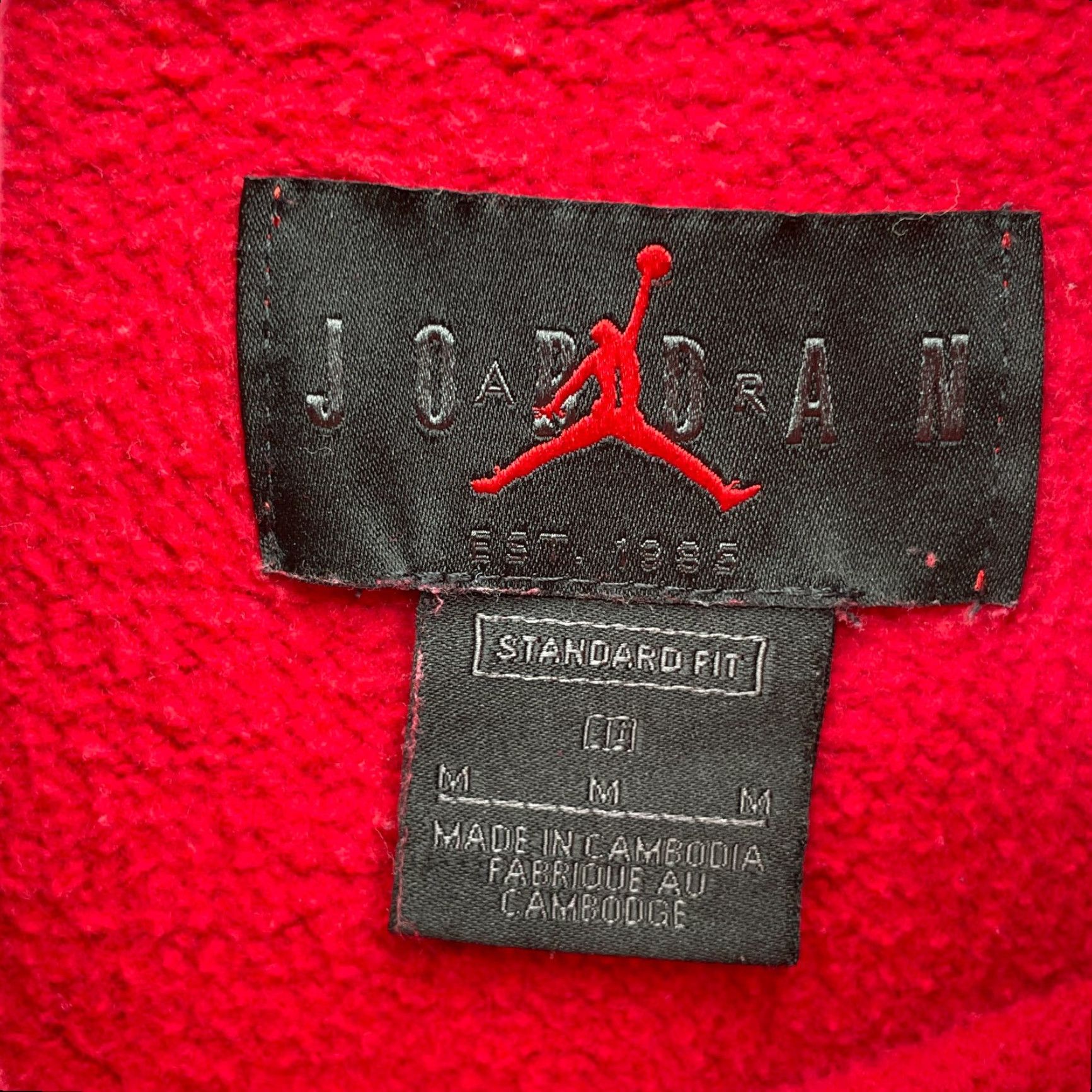 Nike Nike Jordan Air Jordan 1 Holiday Hoodie Men M Red Graphic Print Sportswear Hoodie Retro Christmas 90s Size US M / EU 48-50 / 2 - 6 Thumbnail