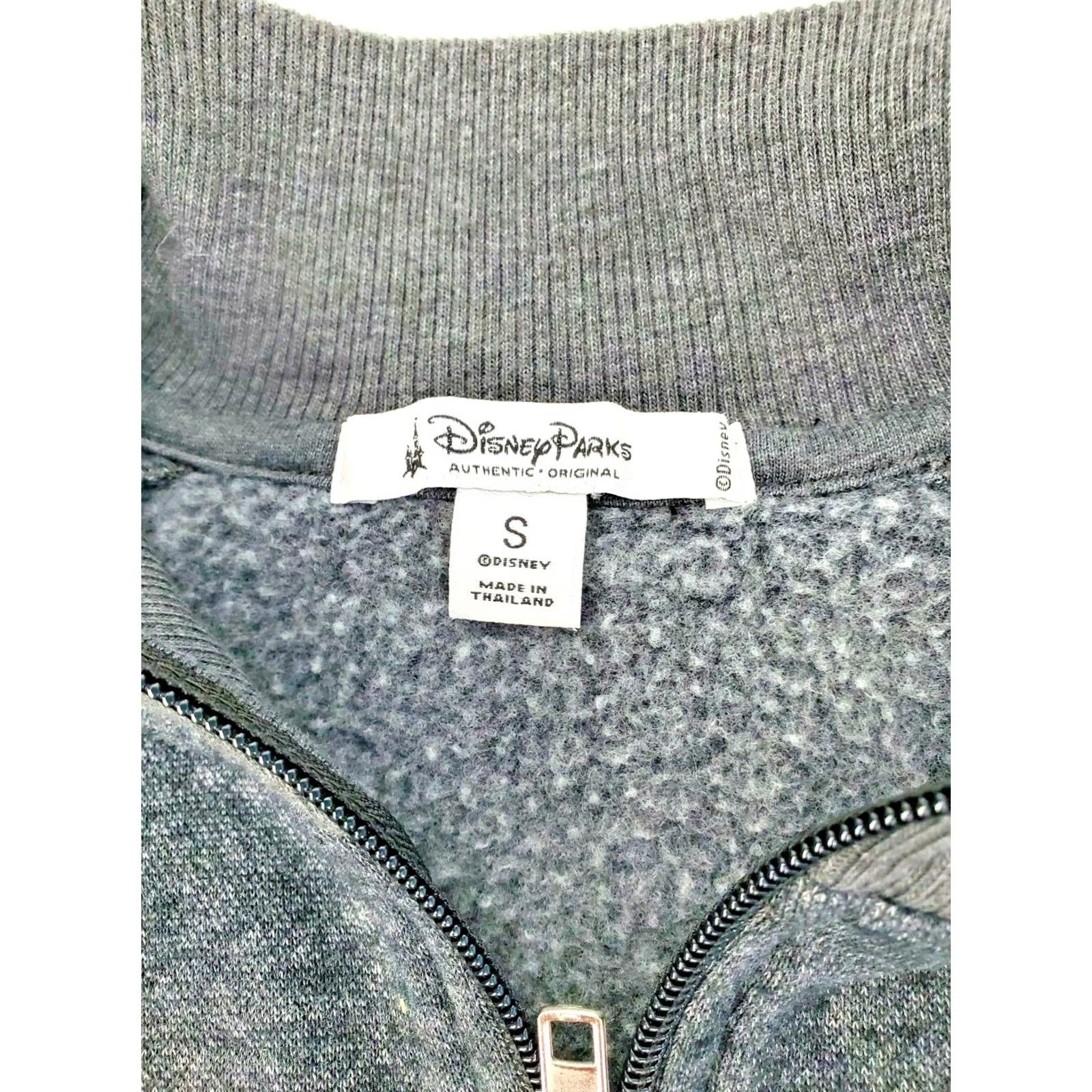 Disney Disney Parks Minnie Mouse Zip Hoodie Sweater Women Small Polka Dot Gray - Black - White - Red Size S / US 4 / IT 40 - 3 Thumbnail