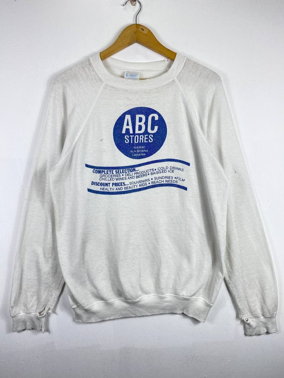 Vintage vintage hawaii abc store distressed sweatshirt made in usa Size US L / EU 52-54 / 3 - 1 Thumbnail