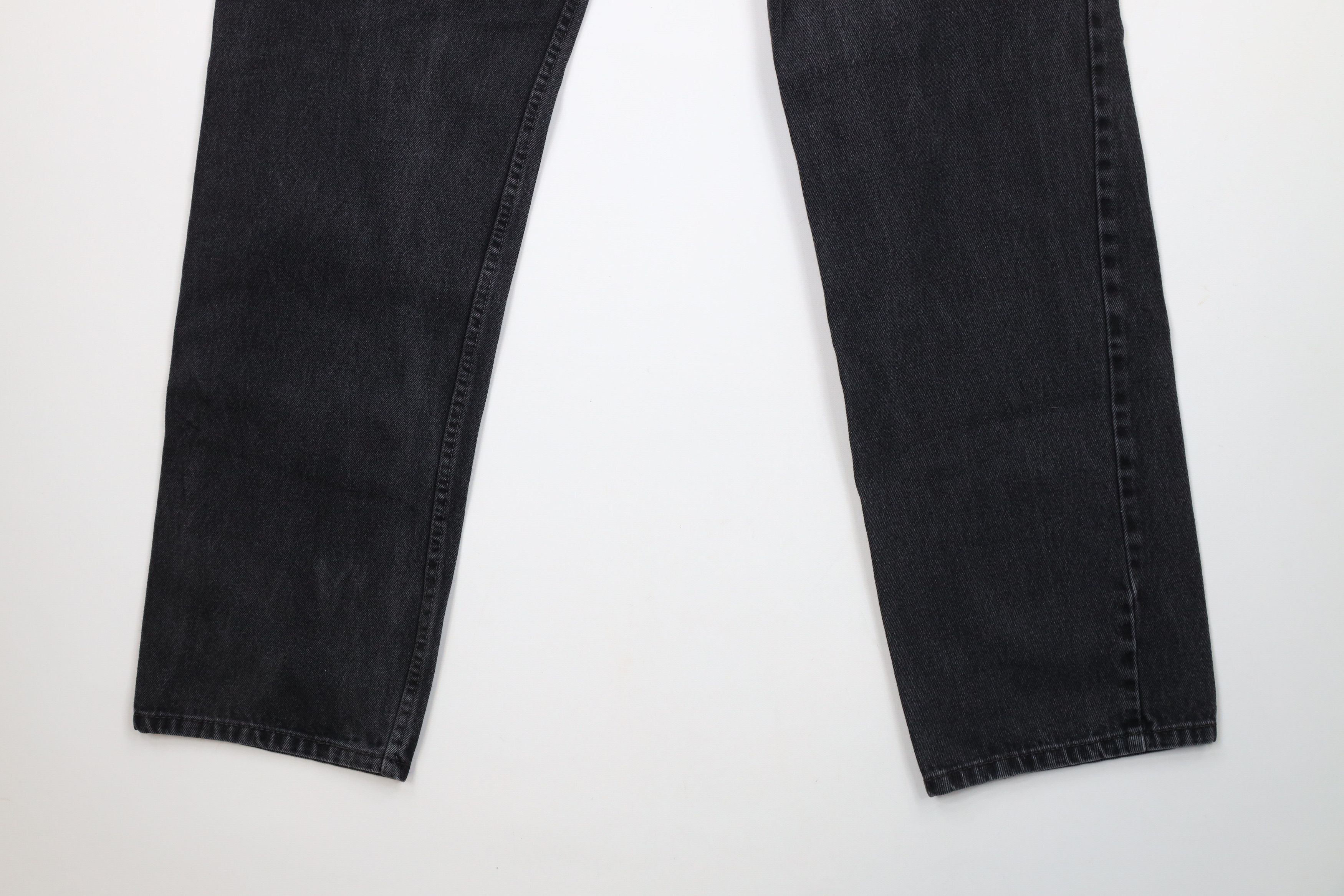 Levi's × Vintage Vintage Y2K Levis 550 Relaxed Fit Denim Jeans Black Cotton Size US 36 / EU 52 - 12 Thumbnail