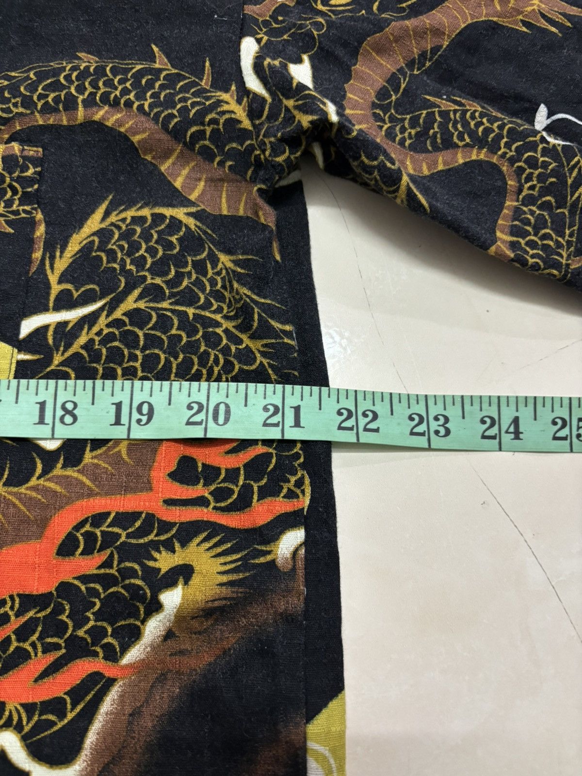 Japanese Brand VINTAGE KUNPU JAPANESE STYLE SUKAJAN TIGER & DRAGON Size US L / EU 52-54 / 3 - 8 Thumbnail