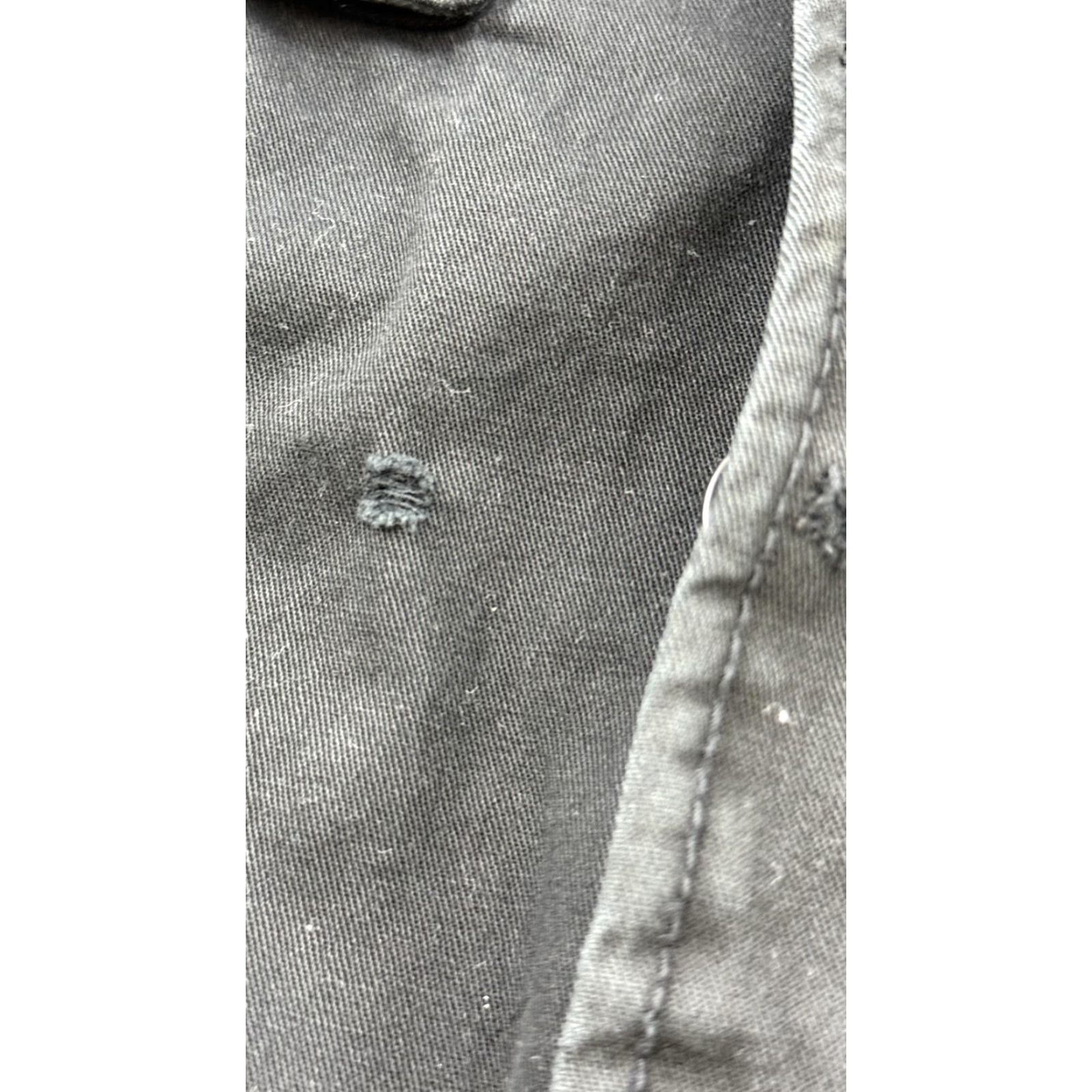 Tasso Elba VINTAGE? No — Actually: Tasso Elba Jacket Mens XL Black Cotton Field Military Utility Pockets Coat Size US XL / EU 56 / 4 - 7 Thumbnail