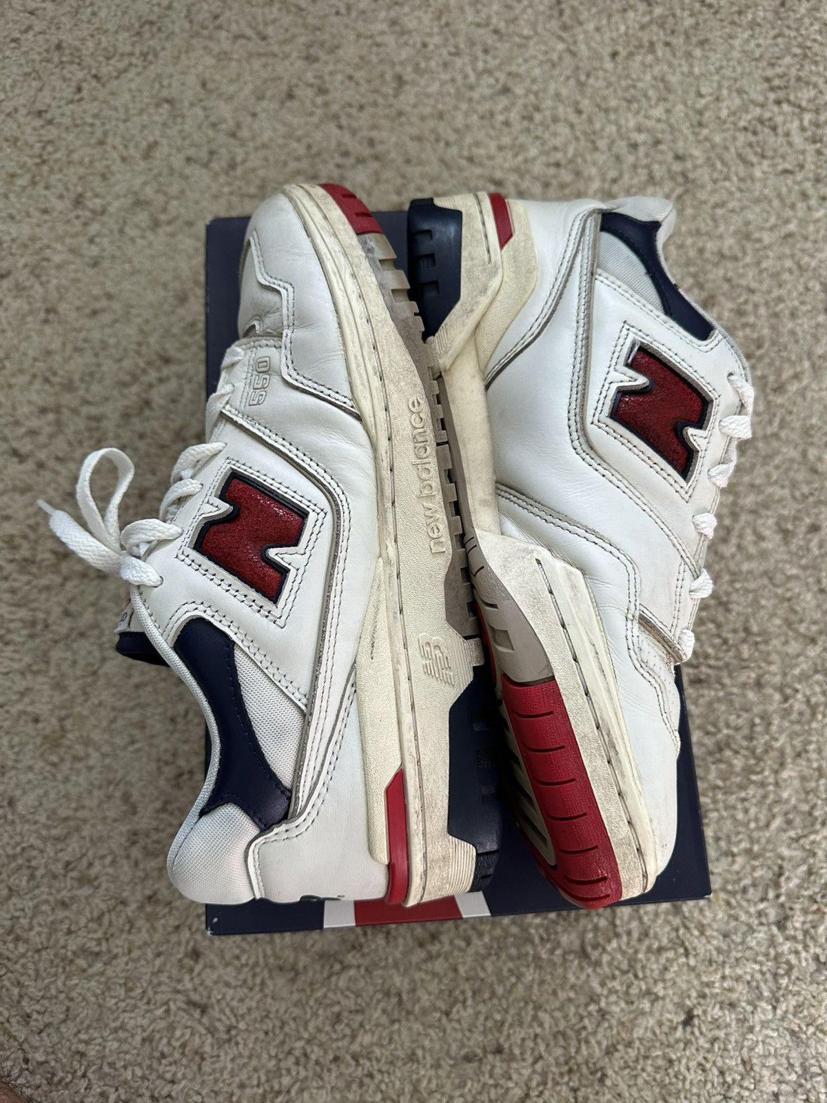 Aime Leon Dore × New Balance Aime Leon Dore New Balance 550 Size US 9 / EU 42 - 4 Thumbnail
