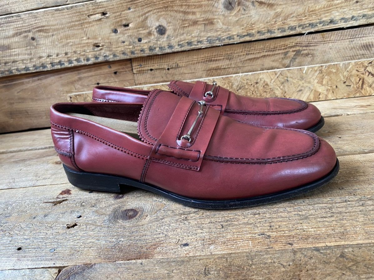 Designer × Gucci Gucci horsebit patent leather loafers Uk sz10 Size US 11 / EU 44 - 7 Thumbnail