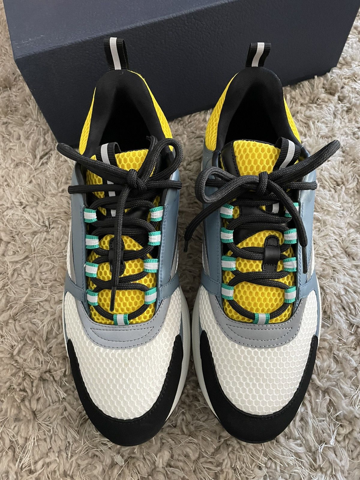 Dior Dior B22 Blue Yellow Size US 11 / EU 44 - 5 Thumbnail