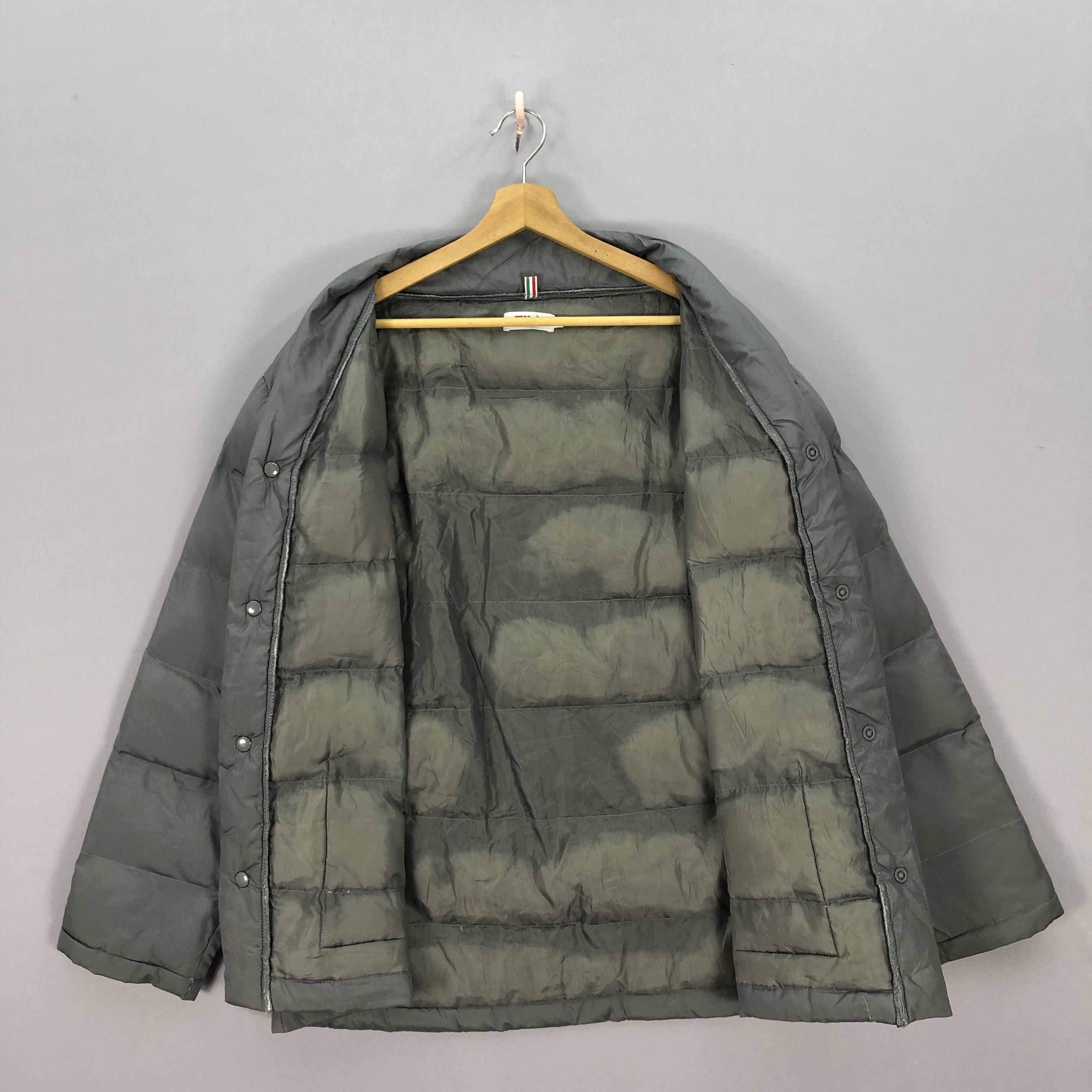 Fila × Vintage Vintage Fila Goose Down Puffer Jacket Windbreaker Jackets Size US XL / EU 56 / 4 - 7 Thumbnail