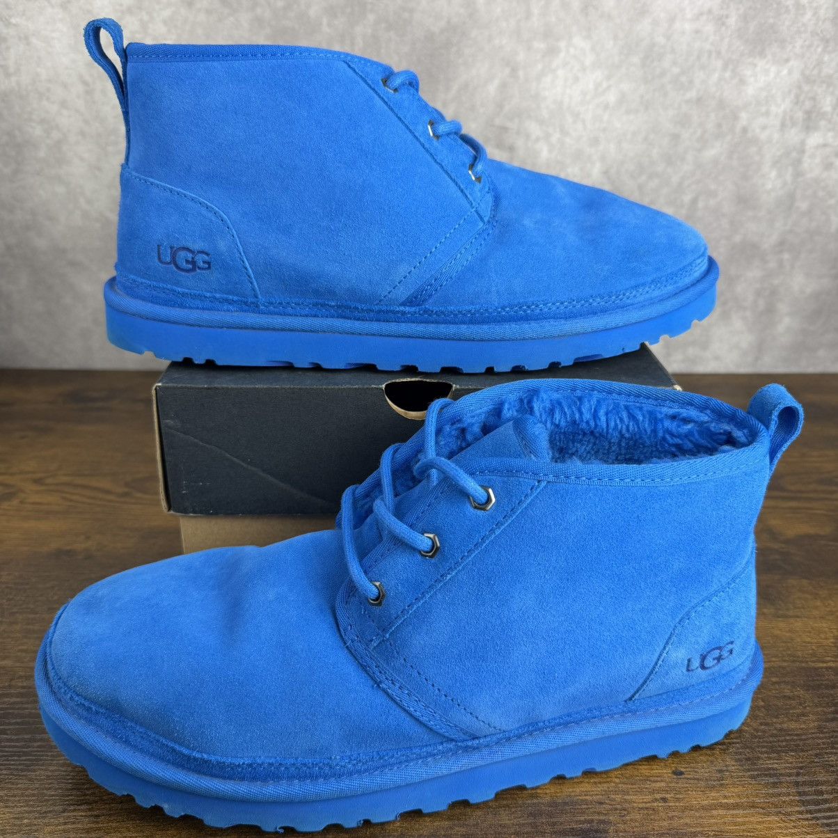 Ugg UGG Neumel Boot Dive Blue 3236-DVE Winter Chukka Ankle Boots Size US 12 / EU 45 - 2 Thumbnail