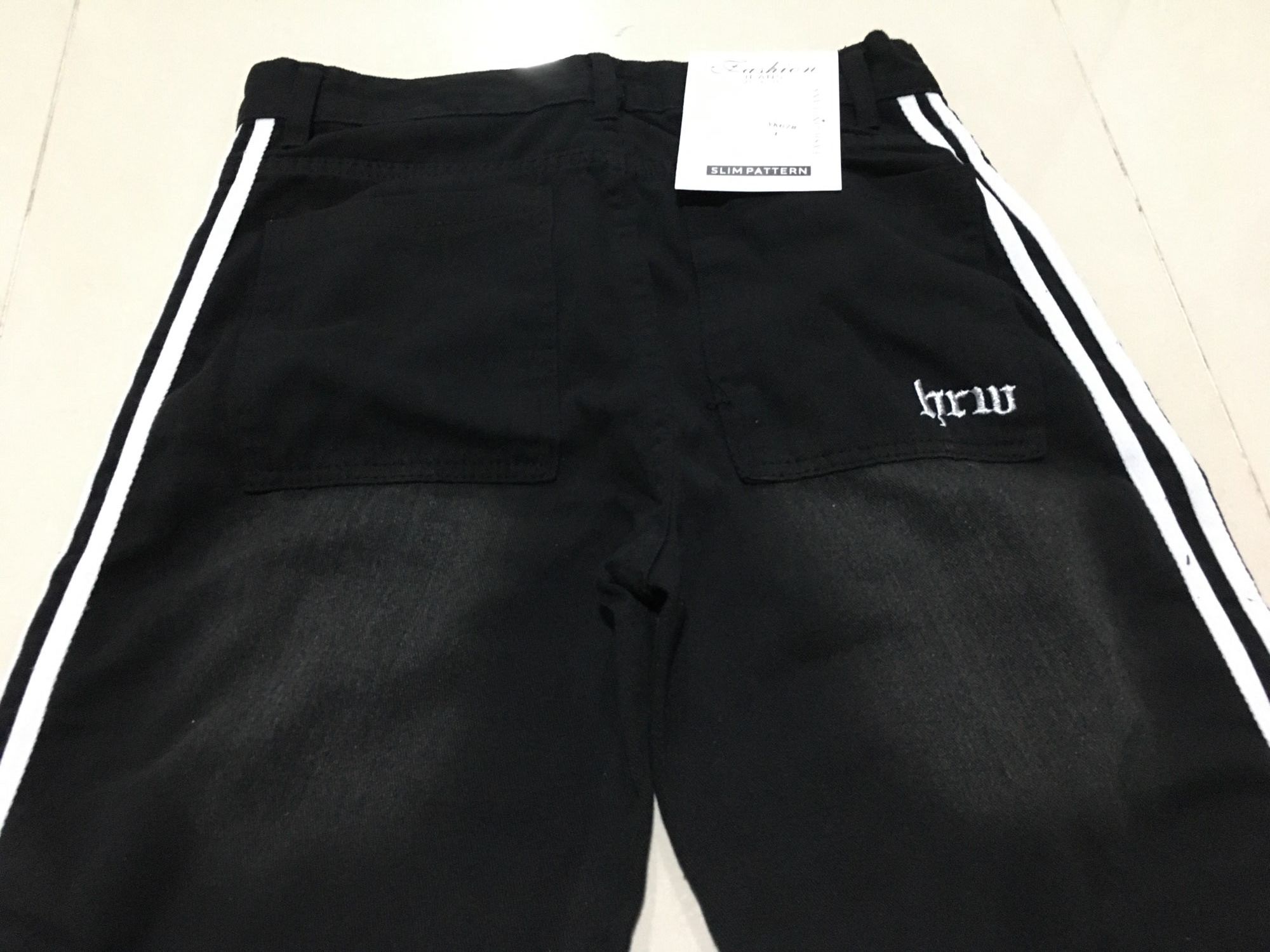 Japanese Brand Casual Baggy Stripes New Embroidered Pants Size US 36 / EU 52 - 4 Thumbnail