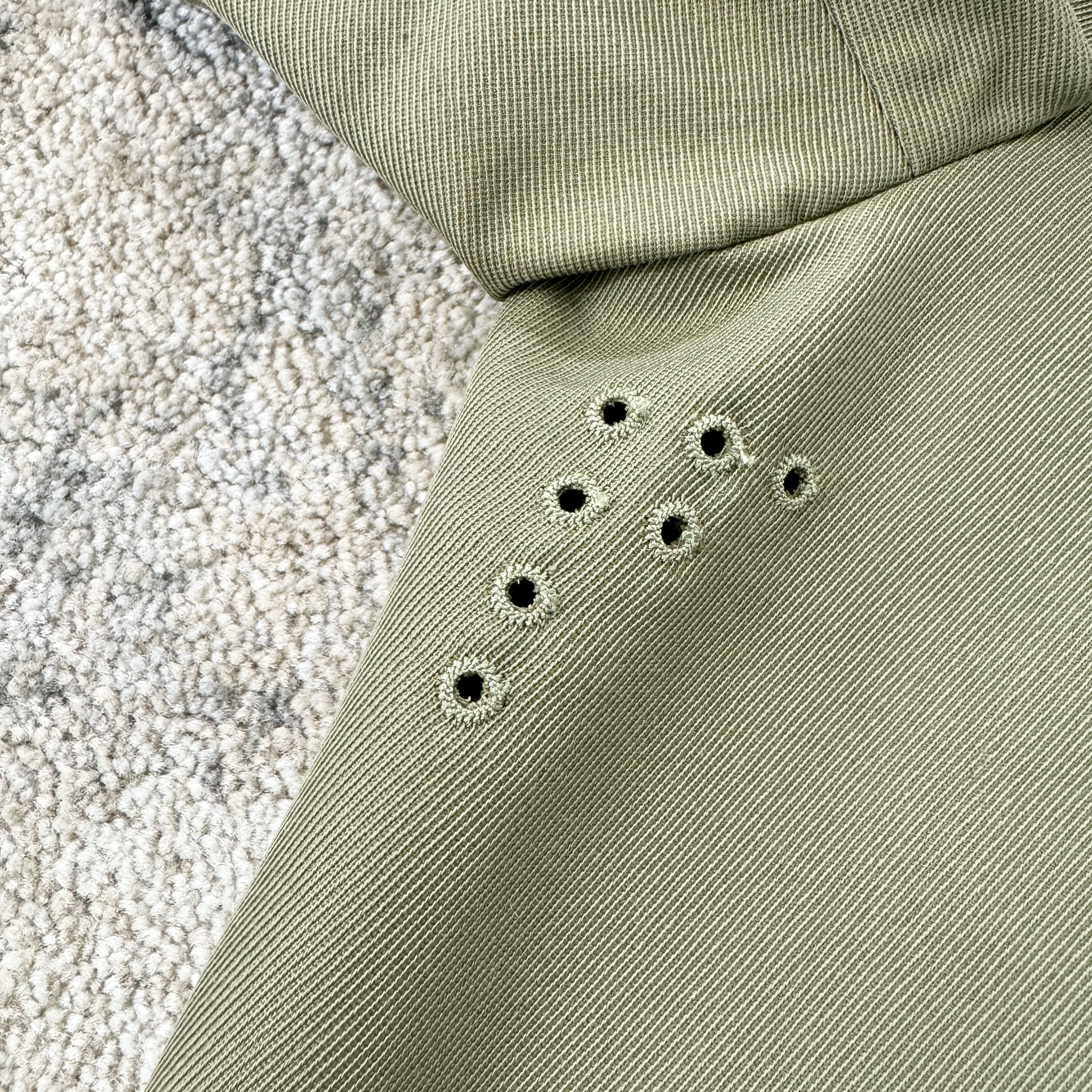 Fendi Fendi Exposed Seam Shirt Jacket In Olive Green RRP £1650 Size US S / EU 44-46 / 1 - 4 Thumbnail