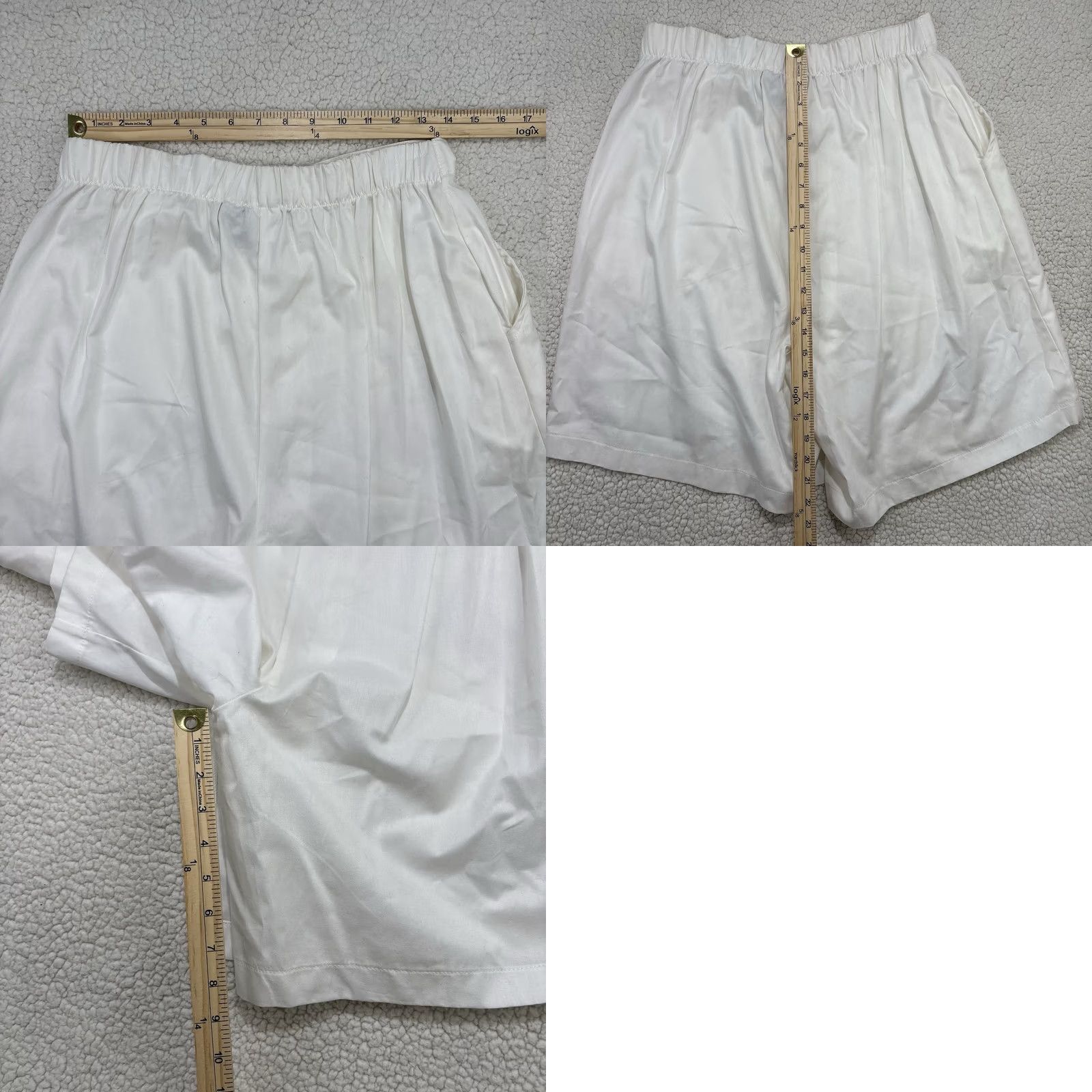 Vintage VINTAGE Jason Maxwell White Golf Wrap Skort Skirt Womens L Size 36" / US 14 / IT 50 - 8 Thumbnail